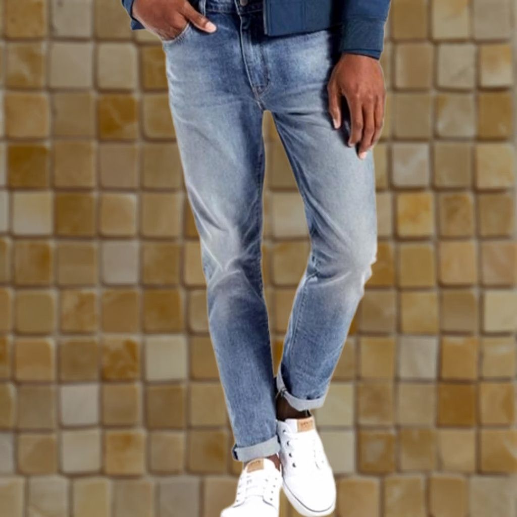 Levi's LEvi's 512 Slim Tapered Jeans BLUE Stretch 34x34 Regular Adult Mens Denim Zip Closure 5-Pocket 512 Model 288330057 Size US 34 / EU 50 - 1 Preview