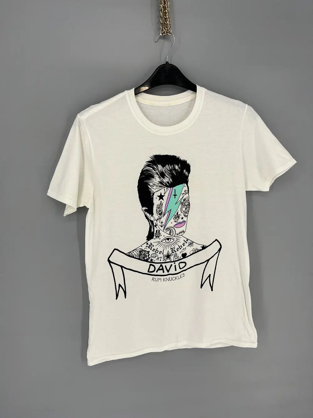 Band Tees Vintage Y2K Skulls tee Art print Horror Face Size US M / EU 48-50 / 2 - 2 Thumbnail