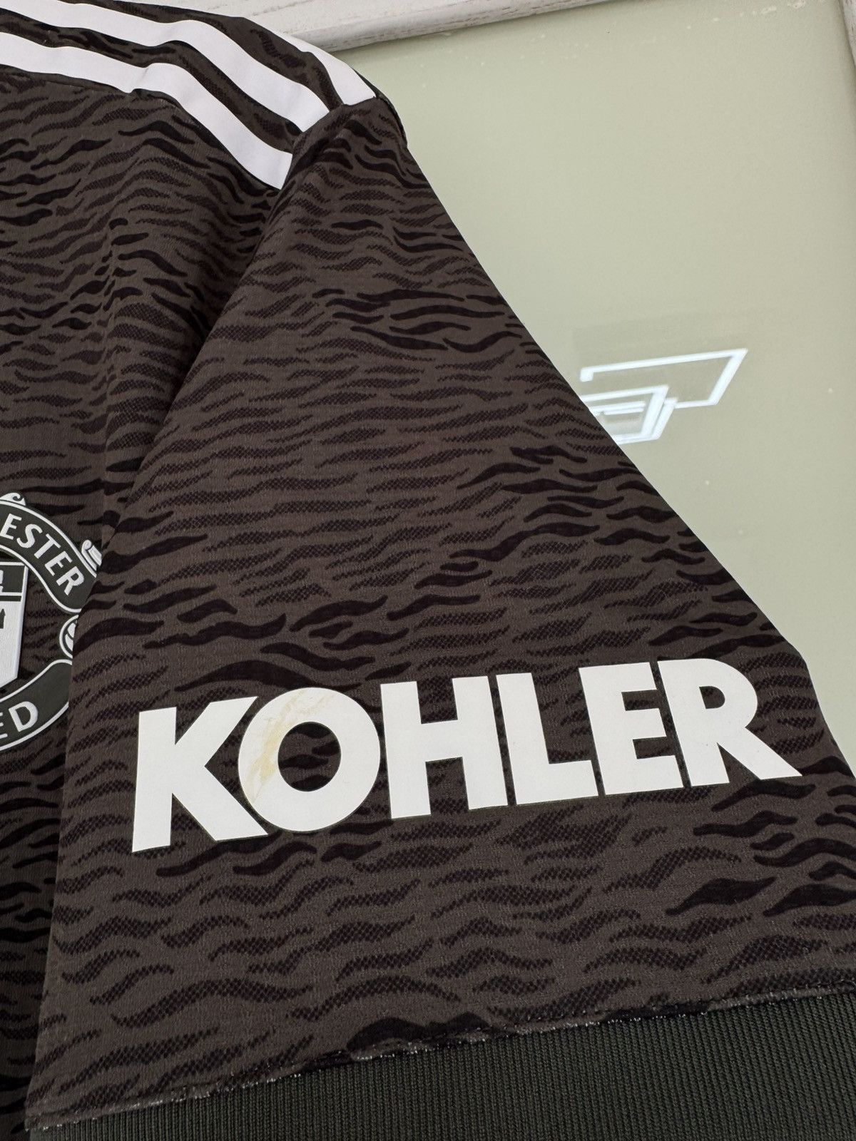 Adidas Manchester United 2020-2021 Away Authentic Soccer Jersey Kit Size US XL / EU 56 / 4 - 8 Thumbnail