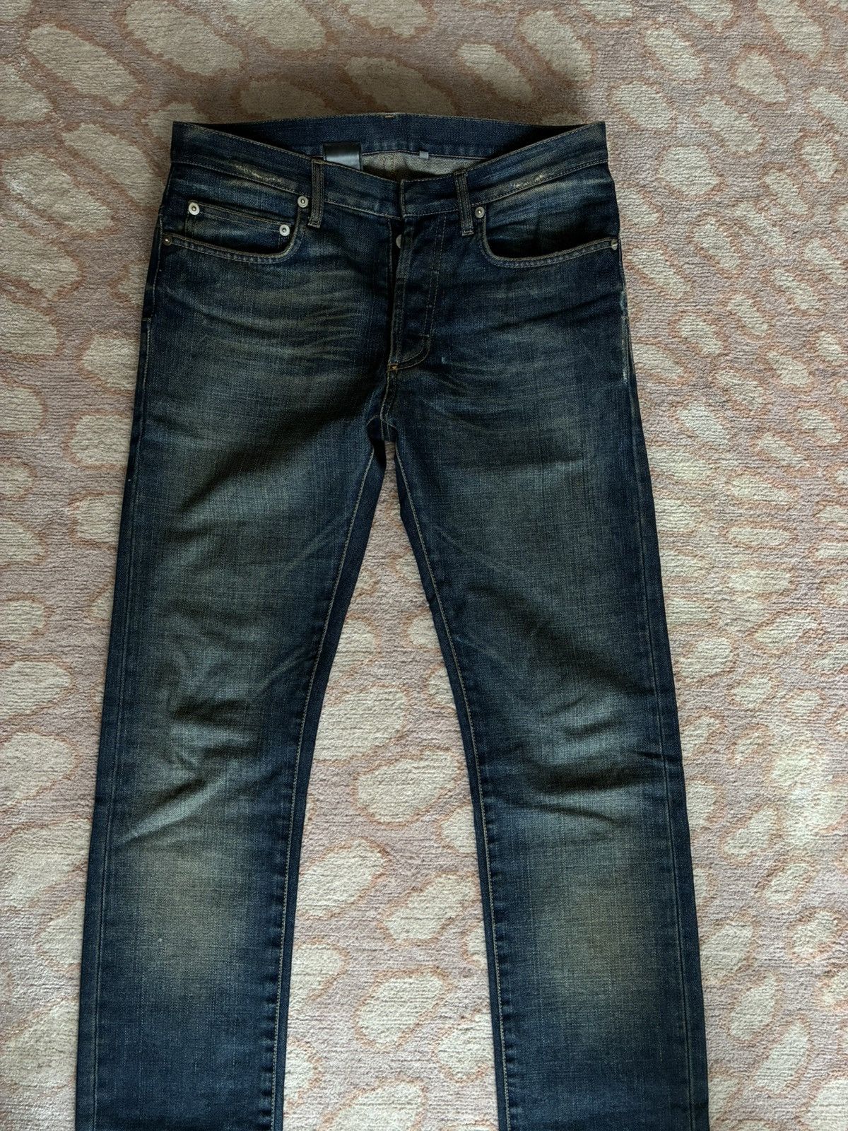 Dior SS05 DIOR HOMME RUST DENIM Size US 28 / EU 44 - 2 Thumbnail