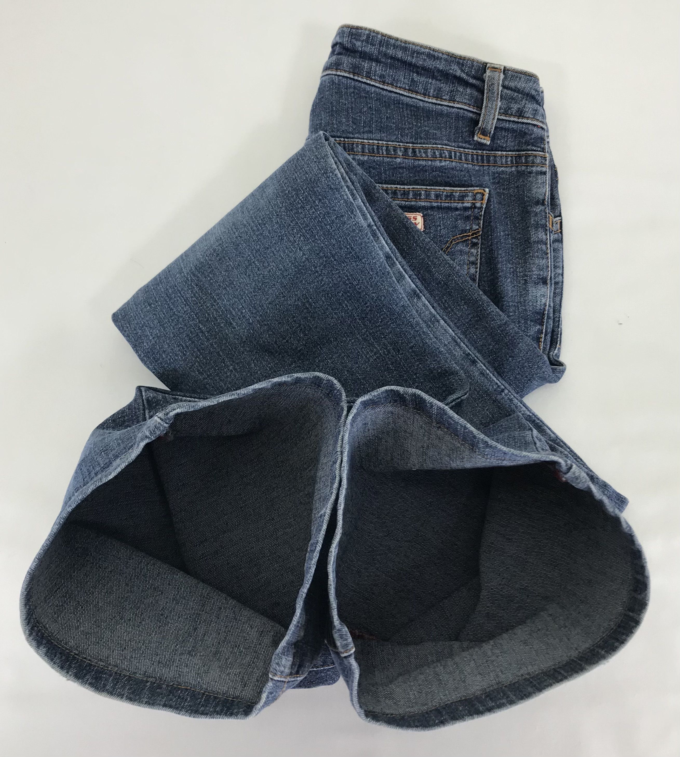 Miss Sixty Vintage Miss Sixty Blue Washed Flare Jeans Size 25" / US 0 / IT 36 - 14 Thumbnail