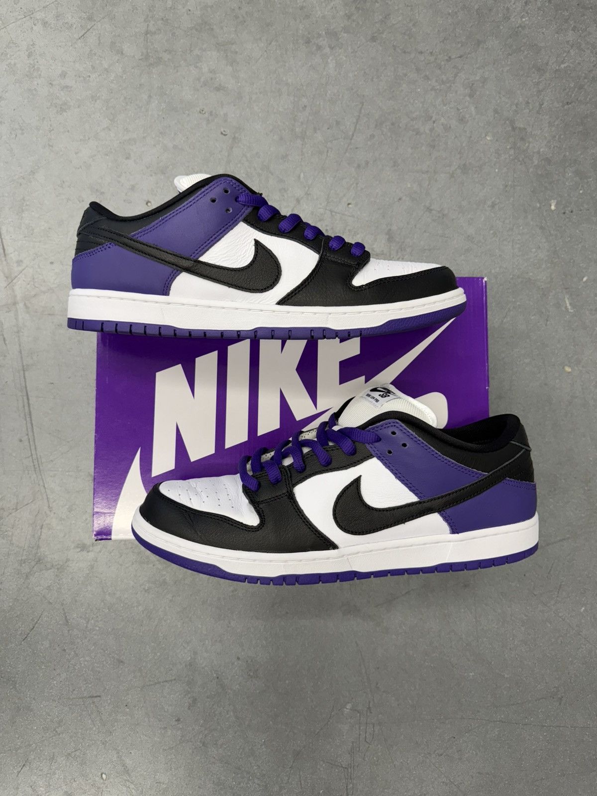 Nike 2024 Nike Dunk SB Dunk Low Court Purple Size US 13 / EU 46 - 1 Thumbnail
