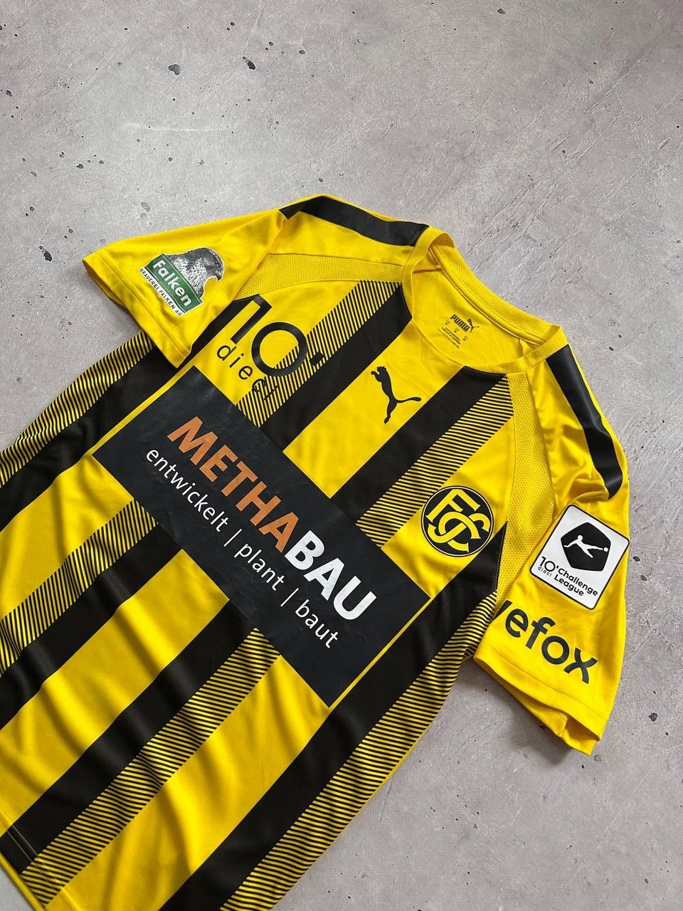 Puma FC Schaffhausen Soccer Jersey #15 Lika Puma Challenge League Size US M / EU 48-50 / 2 - 2 Thumbnail