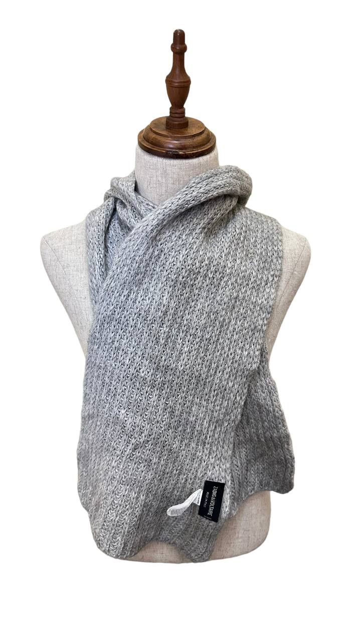 Zadig & Voltaire Zadiq & Voltaire Scarf With 20% Alpaca Wool Size ONE SIZE - 1 Thumbnail