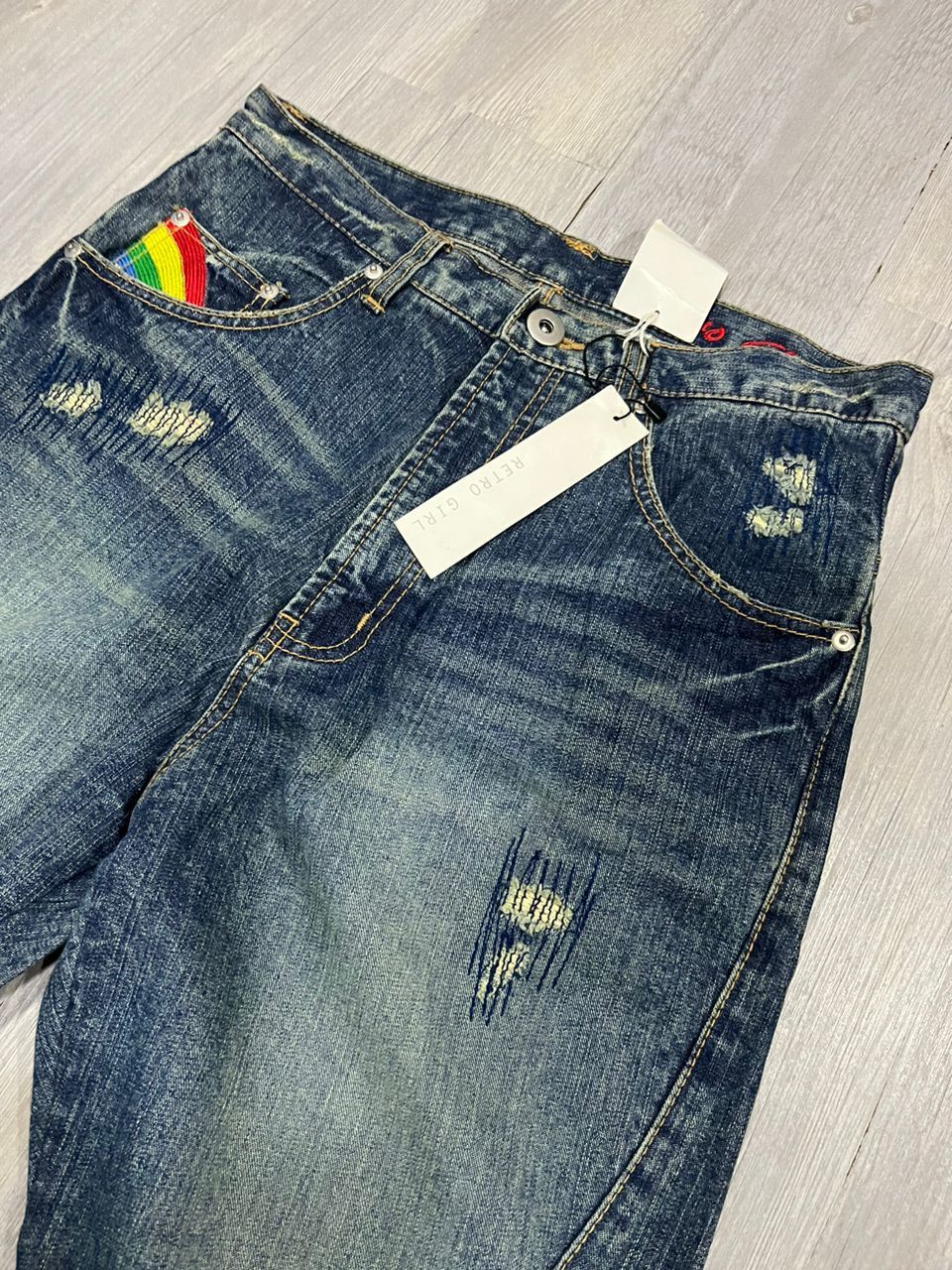 Hysteric Glamour RARE Retro Girls Jeans Japanese Brand Exhibitionist Vintage Size US 30 / EU 46 - 5 Thumbnail