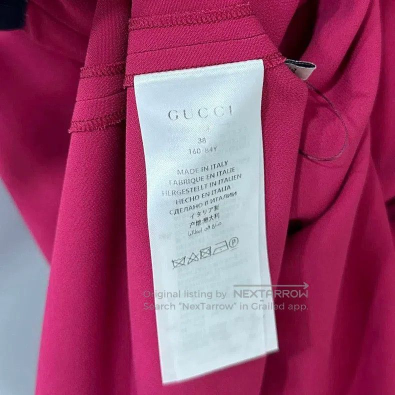 Gucci Gucci Red sleeveless dress Size XS / US 0-2 / IT 36-38 - 5 Thumbnail