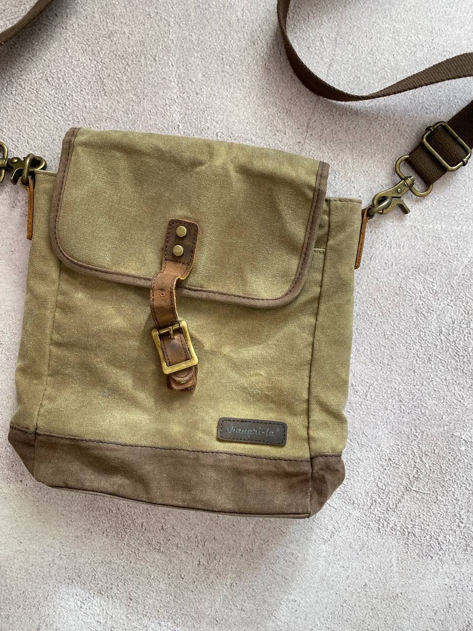 KMRii Diesel style faded vintage distressed sling bag Size ONE SIZE - 3 Thumbnail