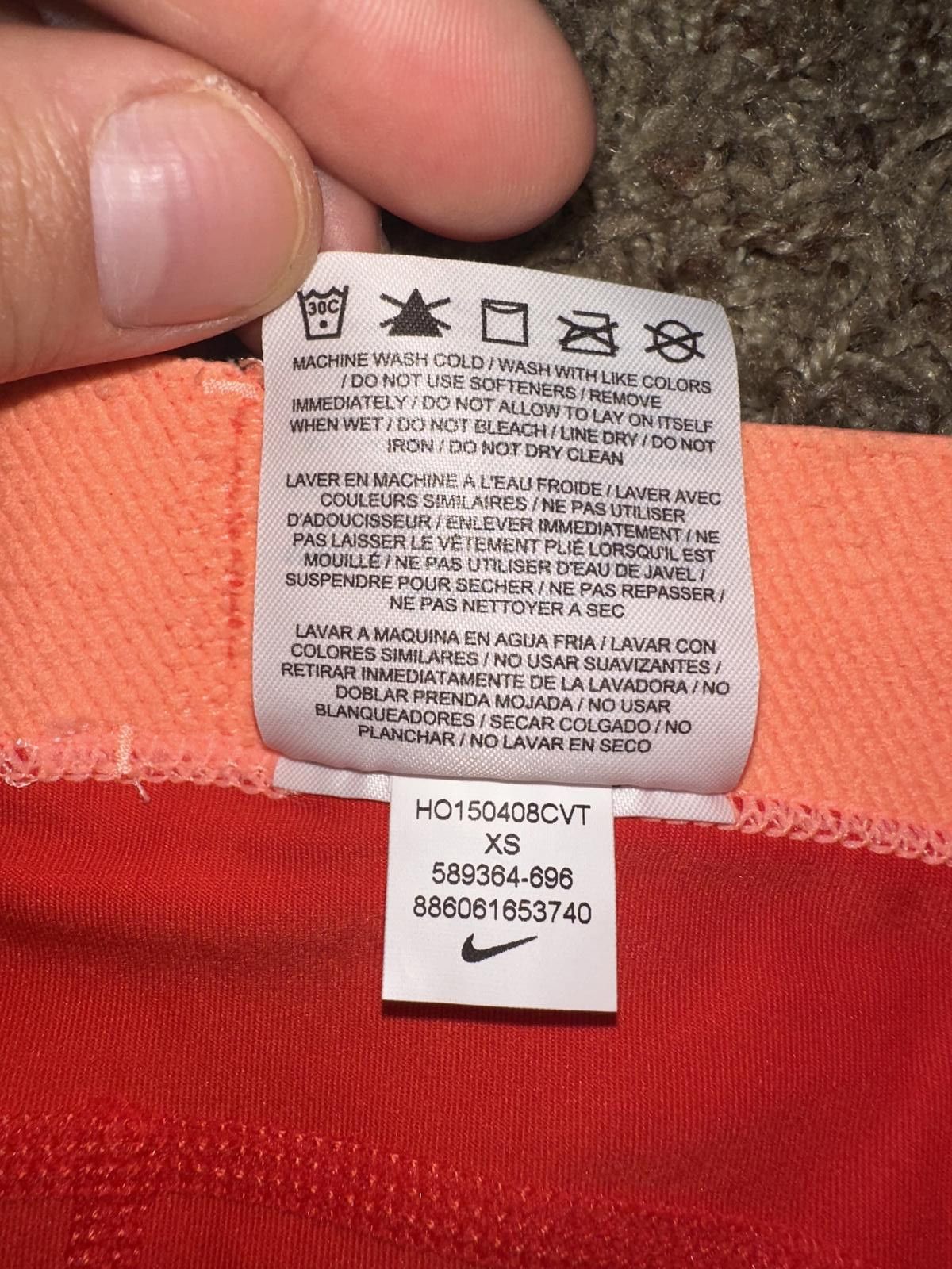 Nike Nike Women's Dri-Fit Pro 3 Big Dot Training Shorts Size 26" / US 2 / IT 38 - 5 Thumbnail