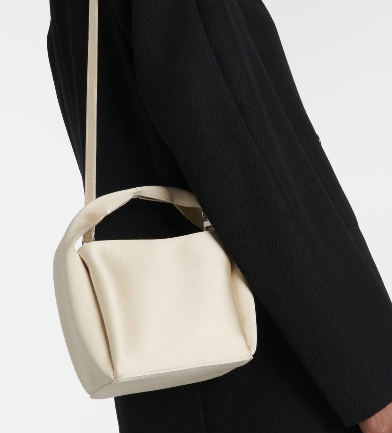 Toteme Toteme Petite Satin Bucket Bag Size ONE SIZE - 3 Thumbnail