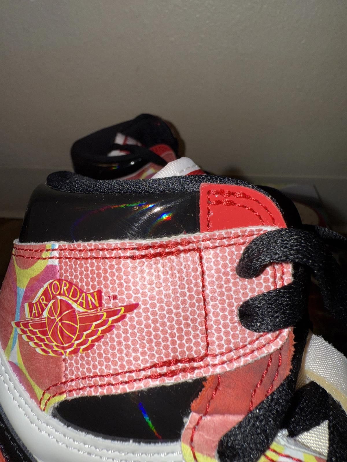 Nike Jordan 1 Retro High OG Spider-Man Across The Spider-Verse (Special Box) F&F Size US 5.5 / EU 38 - 9 Thumbnail