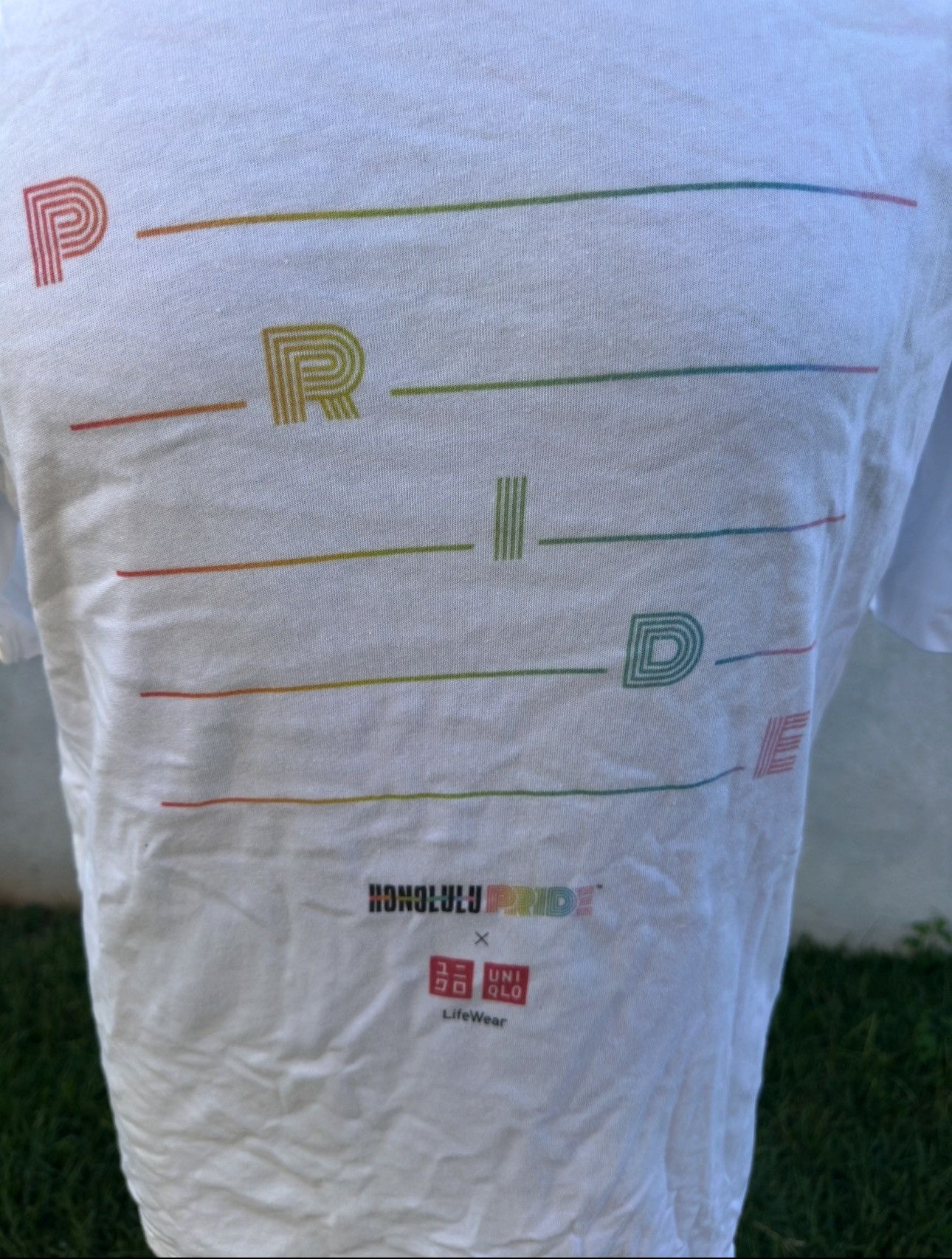 Uniqlo Uniqlo T-Shirt Honolulu Pride Life Wear Hawaii Print Men's M Size US M / EU 48-50 / 2 - 3 Thumbnail
