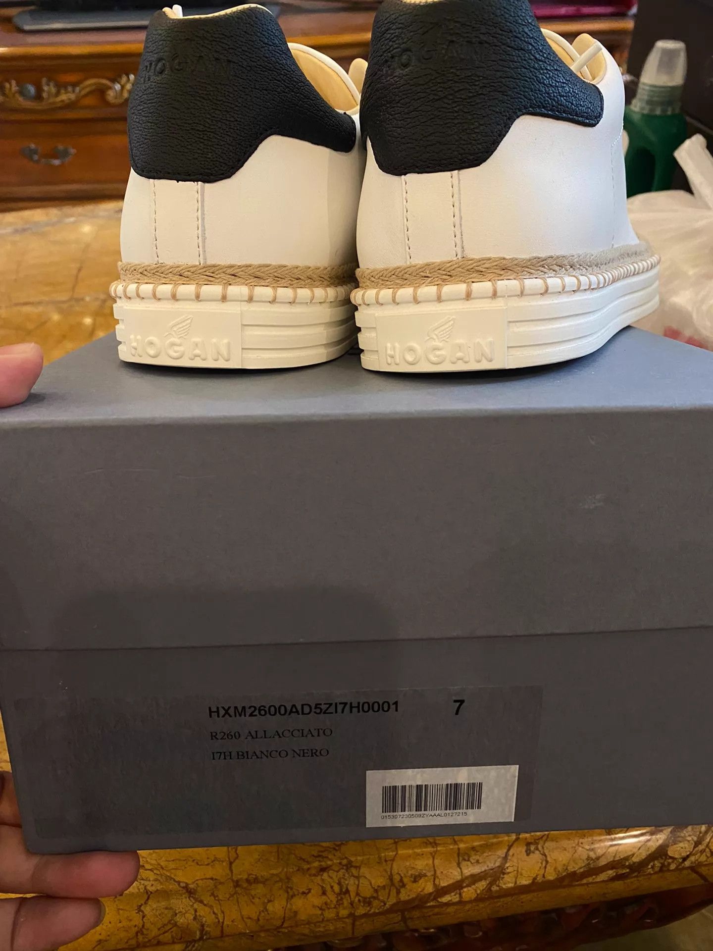 Hogan HOGAN White Dad Sneaker UK7 New Authentic Size US 8 / EU 41 - 7 Thumbnail