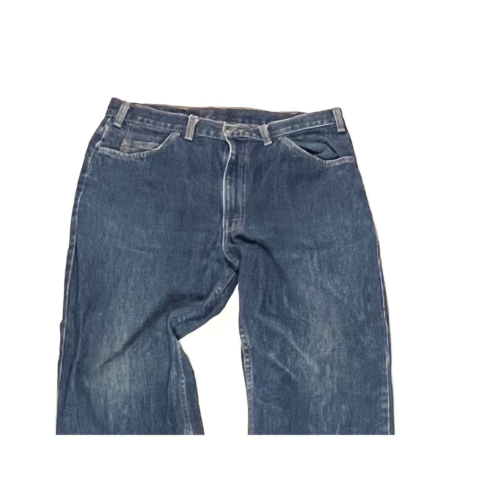 Levi's × Vintage VTG 1980’s Levi’s Orange Tag Straight Leg Denim Jeans 30x34 Size US 32 / EU 48 - 2 Thumbnail