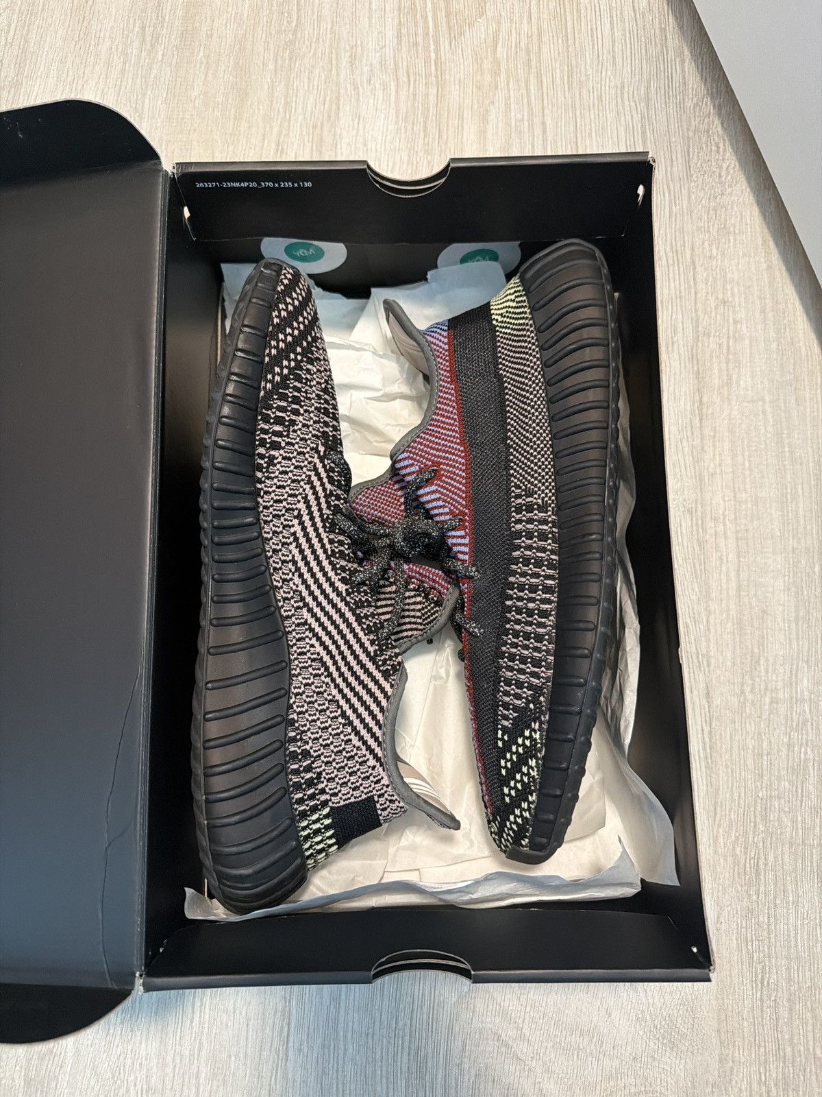 Yeezy adidas Yeezy Boost 350 V2 ‘Yecheil Non-Reflective’ Size US 13 / EU 46 - 1 Thumbnail