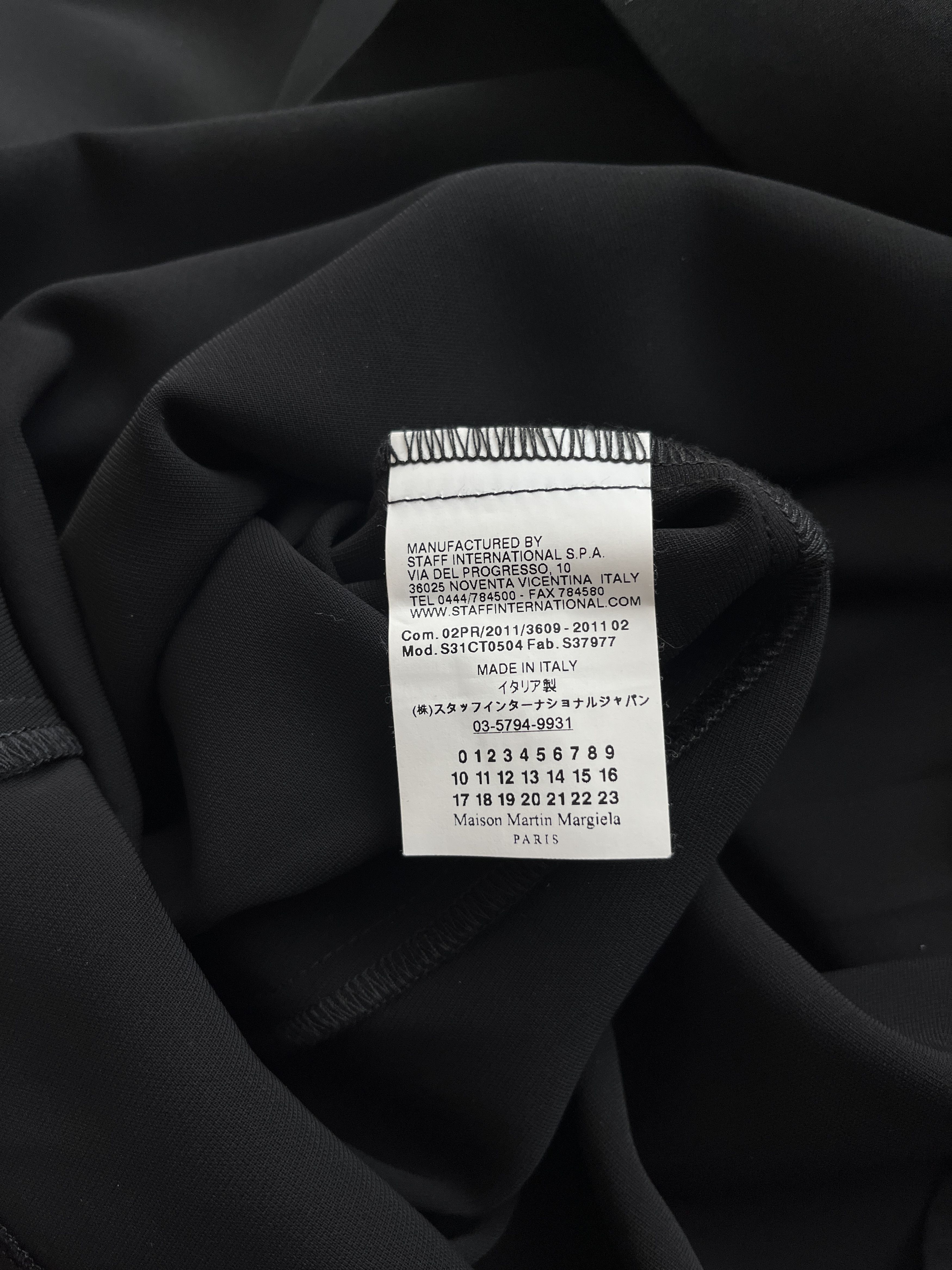 Maison Margiela ⚡️QUICK SALE⚡️2011 Margiela Black Dress with Elastic Detail Size M / US 6-8 / IT 42-44 - 5 Thumbnail