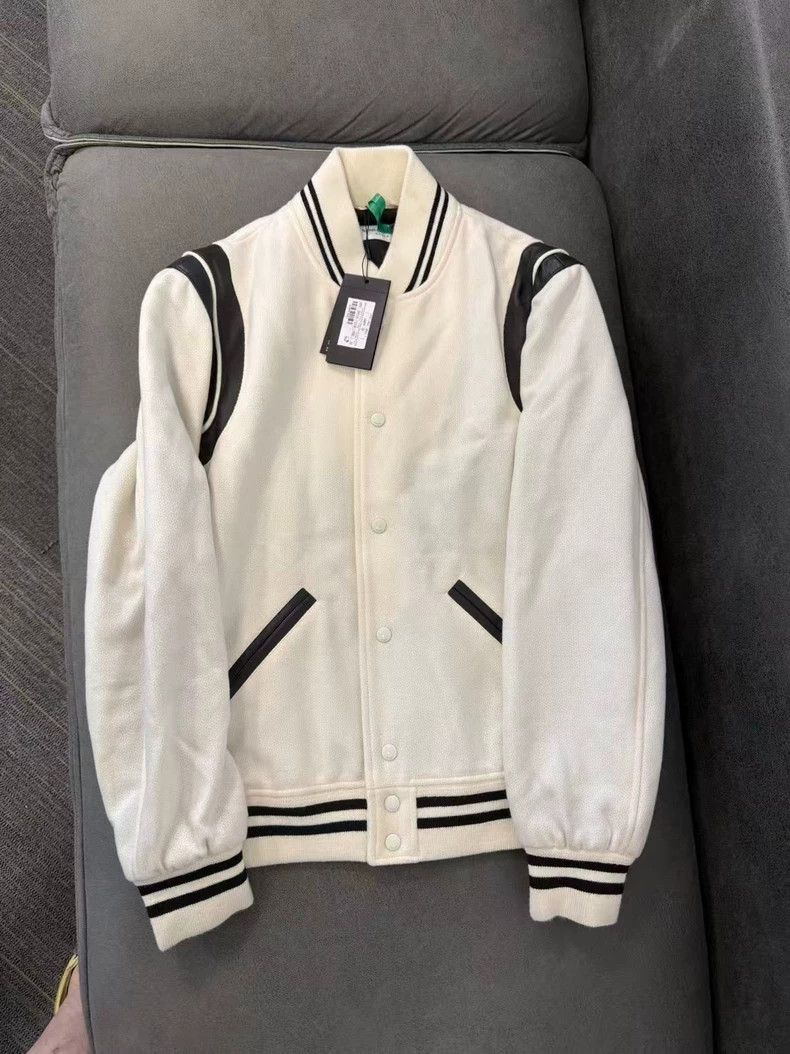 Saint Laurent Paris Saint Laurent Paris SLP Varsity Jacket Size US XL / EU 56 / 4 - 1 Thumbnail