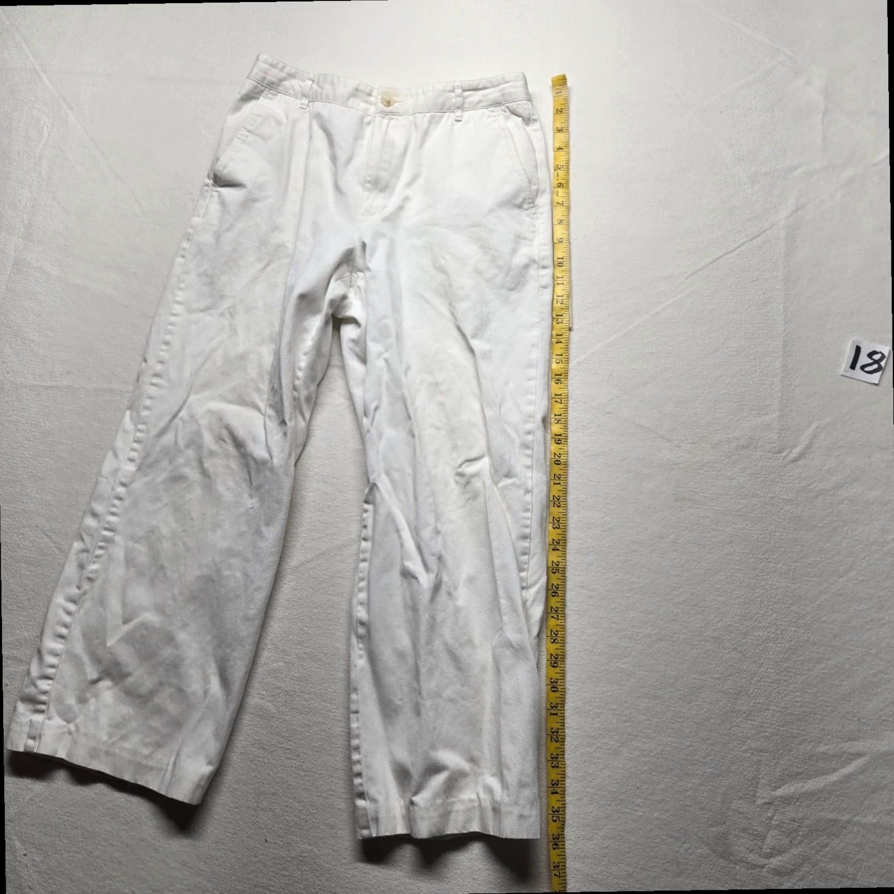 Ralph Lauren Lauren Ralph Lauren White Cropped Pants Adult Women's 8 Size 30" / US 8 / IT 44 - 7 Thumbnail