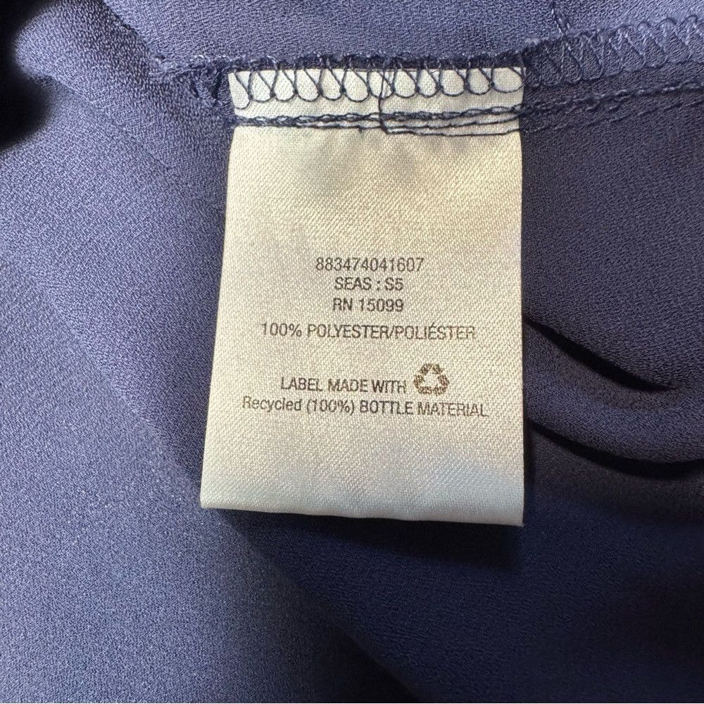 Other Metaphor Mix Media Short Sleeve Blue Top Size L Size L / US 10 / IT 46 - 7 Thumbnail