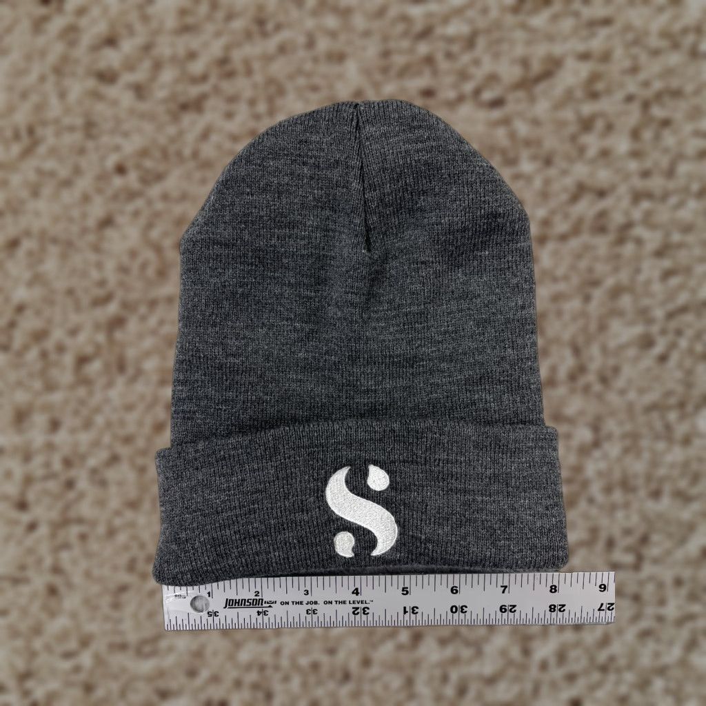 Vintage Bayside Beanie Bayside S Beanie Toque Adult One Size Gray Knit Embroidered Acrylic Made USA Size ONE SIZE - 1 Thumbnail