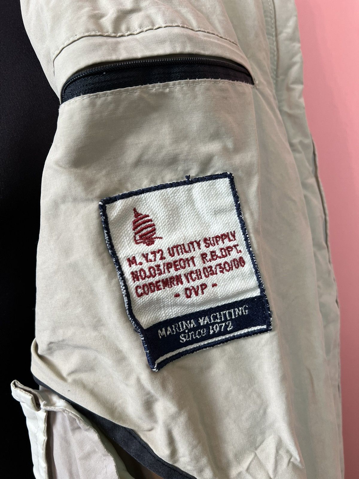 Other Marina yachting jacket coat cotton vintage luxury Size US M / EU 48-50 / 2 - 9 Thumbnail
