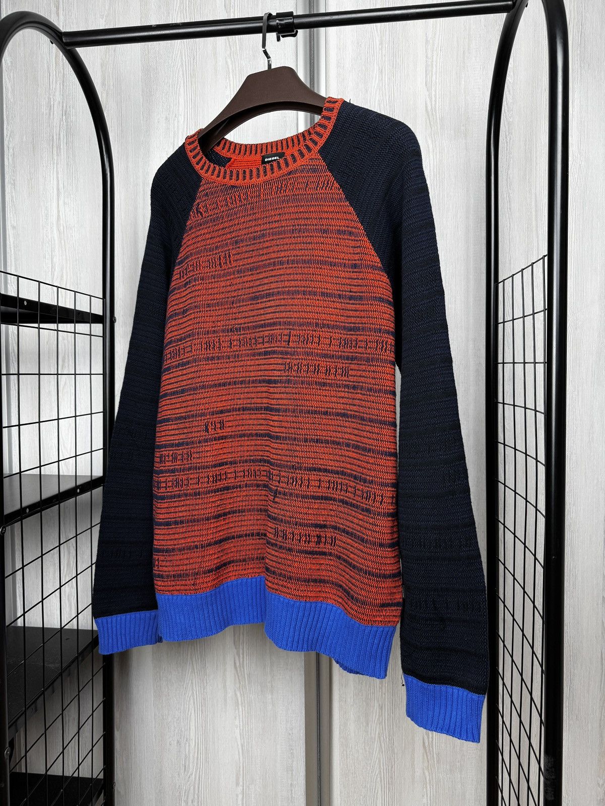 Diesel Diesel vintage avant garde opium k-jacky pullover sweater XL Size US XL / EU 56 / 4 - 5 Thumbnail