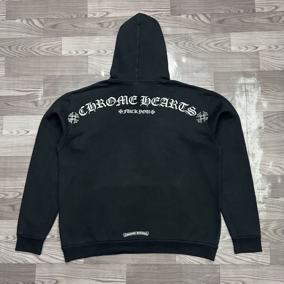 Chrome Hearts Chrome Hearts Fuck You T-Bar Logo Hoodie Size US M / EU 48-50 / 2 - 2 Thumbnail