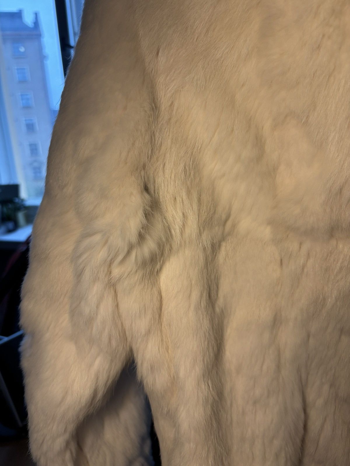 Versace Jeans Couture White rabbit fur vintage Versace Jeans Couture jacket Size XS / US 0-2 / IT 36-38 - 11 Thumbnail