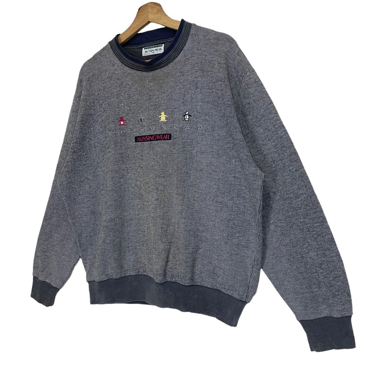 Japanese Brand Musing Wear Big Logo Crewneck Sweatshirt Size US M / EU 48-50 / 2 - 3 Thumbnail