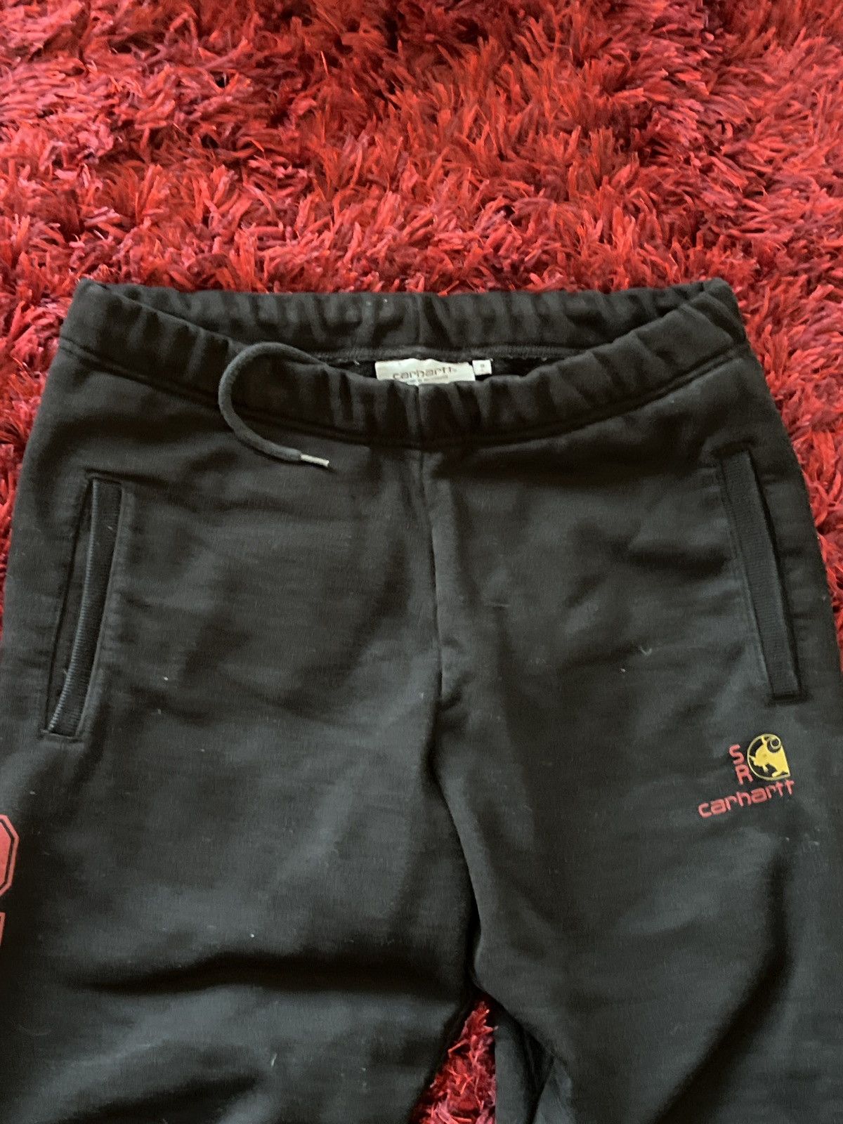 Carhartt x Stray Rats Black Sweatpants