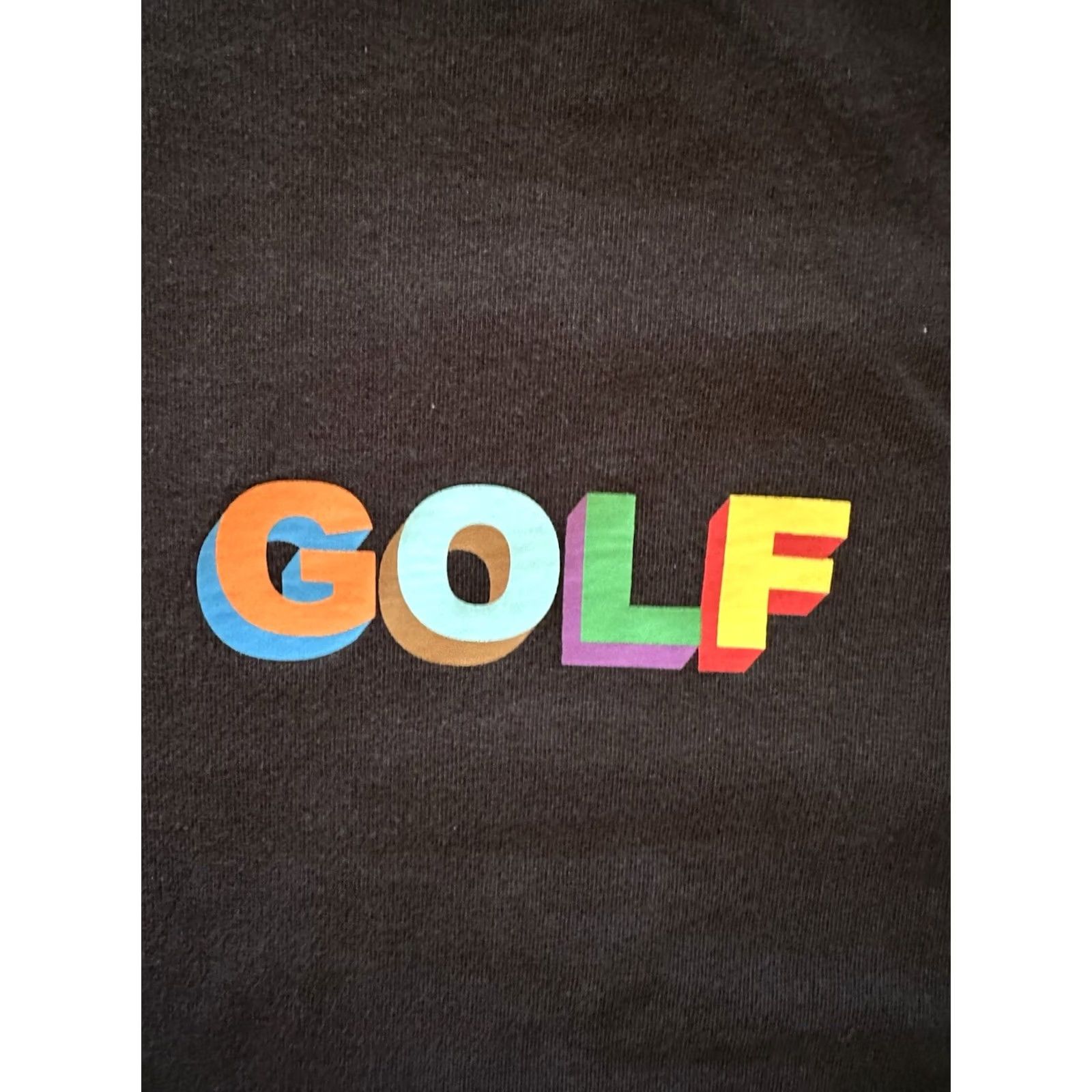 Golf Wang Golf Wang T-Shirt Men’s M Black 3D Logo Regular Size Medium Chest 20.25” Length 25.25” Used Vintage? Size US M / EU 48-50 / 2 - 2 Thumbnail