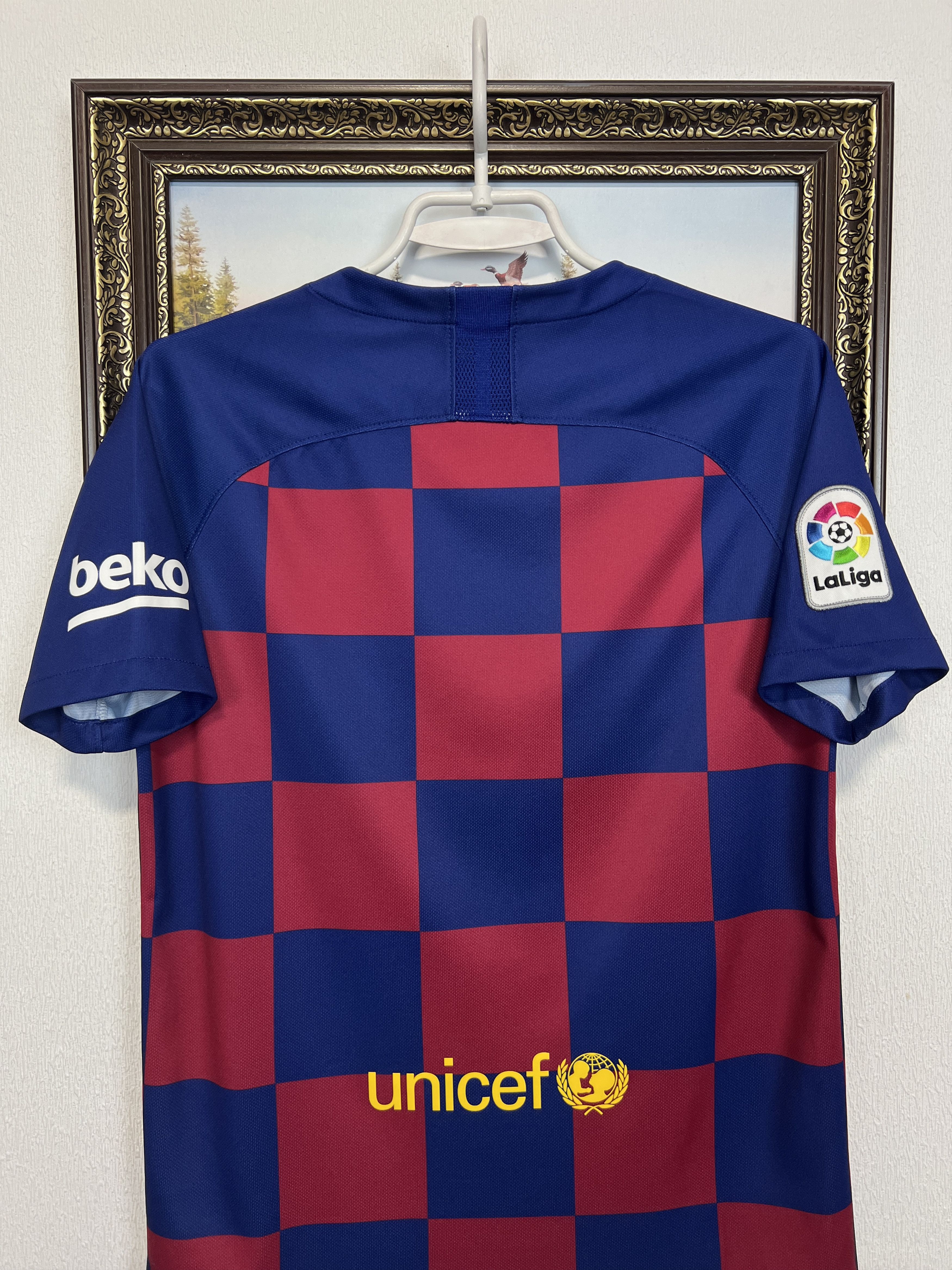Nike Barcelona football shirt Soccer Jersey Camiseta Size Boys XL Size US XXS / EU 40 - 10 Thumbnail
