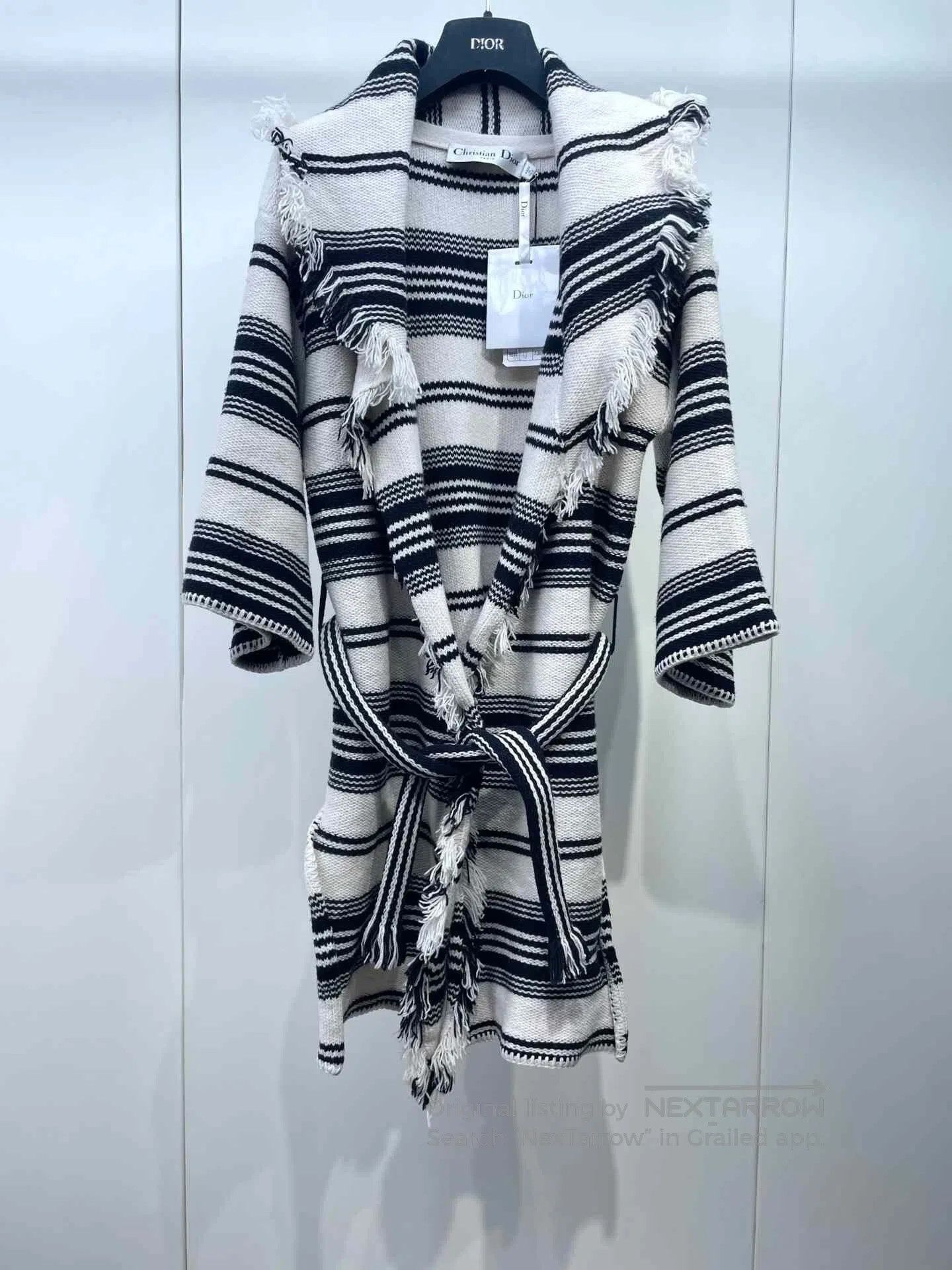 Dior Dior Color-Blocked Striped Knit Cardigan. Size S / US 4 / IT 40 - 1 Thumbnail