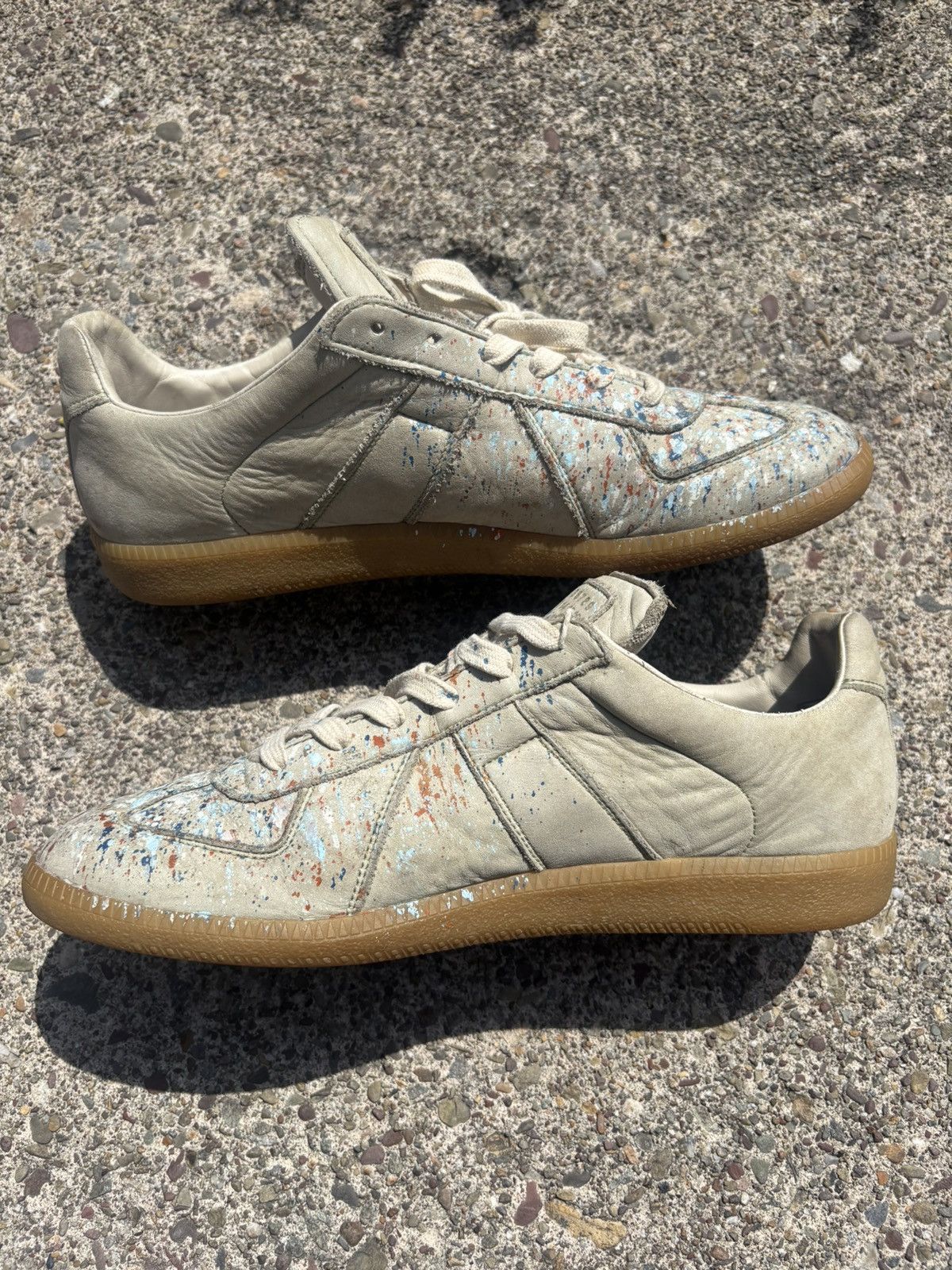Maison Margiela Maison Margiela Paint Splatter Replica GAT Size US 9 / EU 42 - 3 Thumbnail