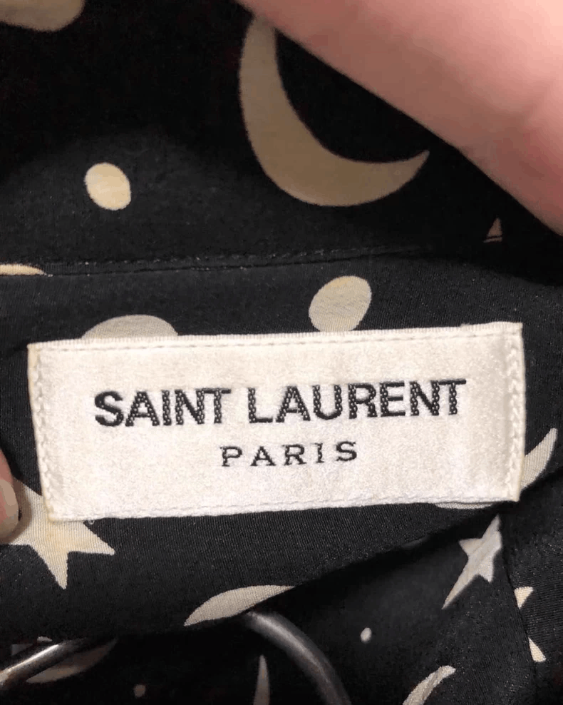 Saint Laurent Paris Saint Laurent Paris 16 FW Black and White Full Print Mulber Size US XXS / EU 40 - 5 Thumbnail