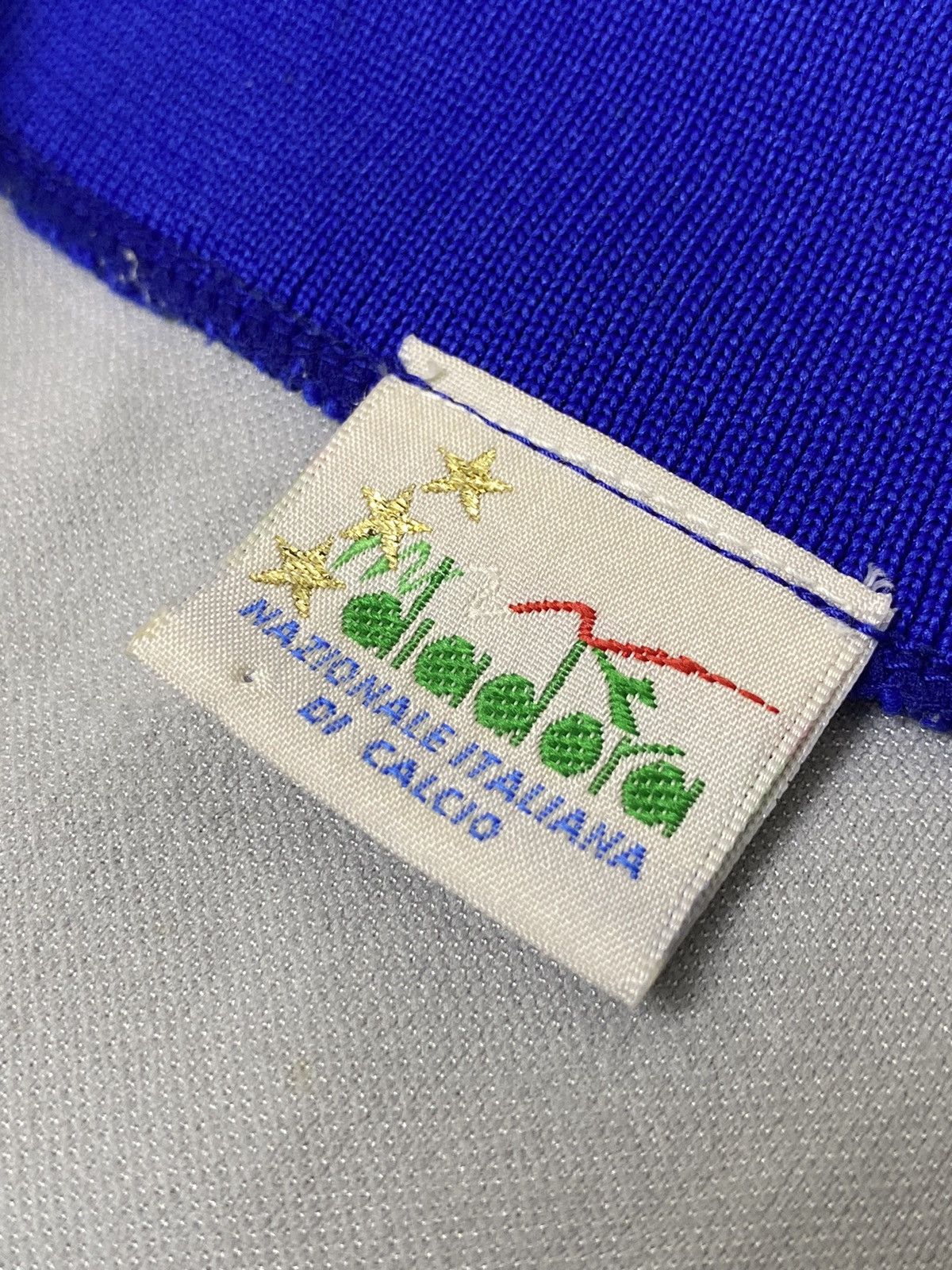 Diadora Vintage Italia 1992/93 Goalkeeper Kit Football/Soccer Jersey Size US L / EU 52-54 / 3 - 4 Thumbnail