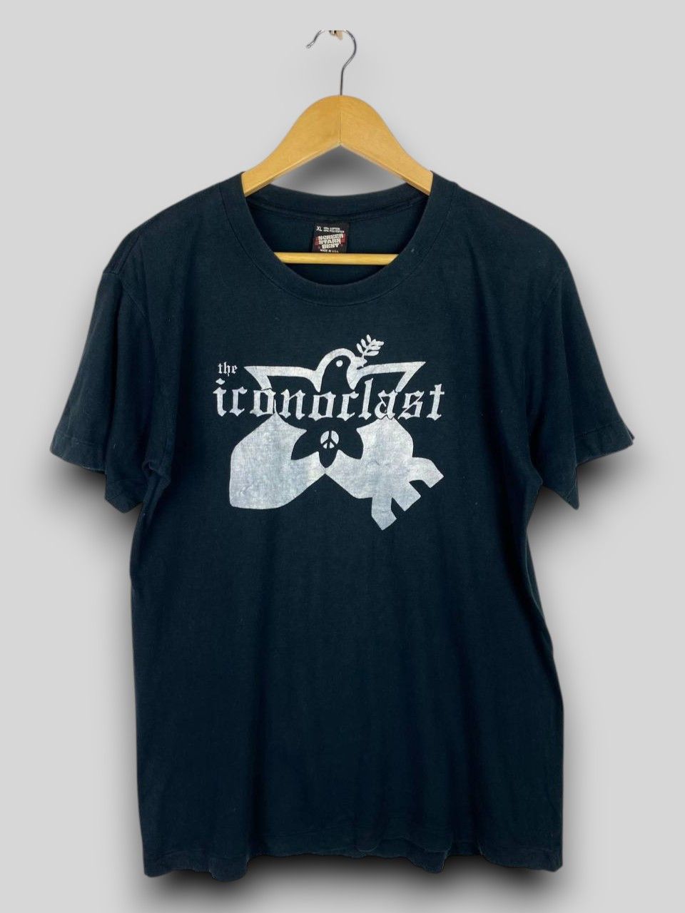 Vintage vintage rare 80s the iconoclast hardcore punk band tee Size US XL / EU 56 / 4 - 1 Thumbnail