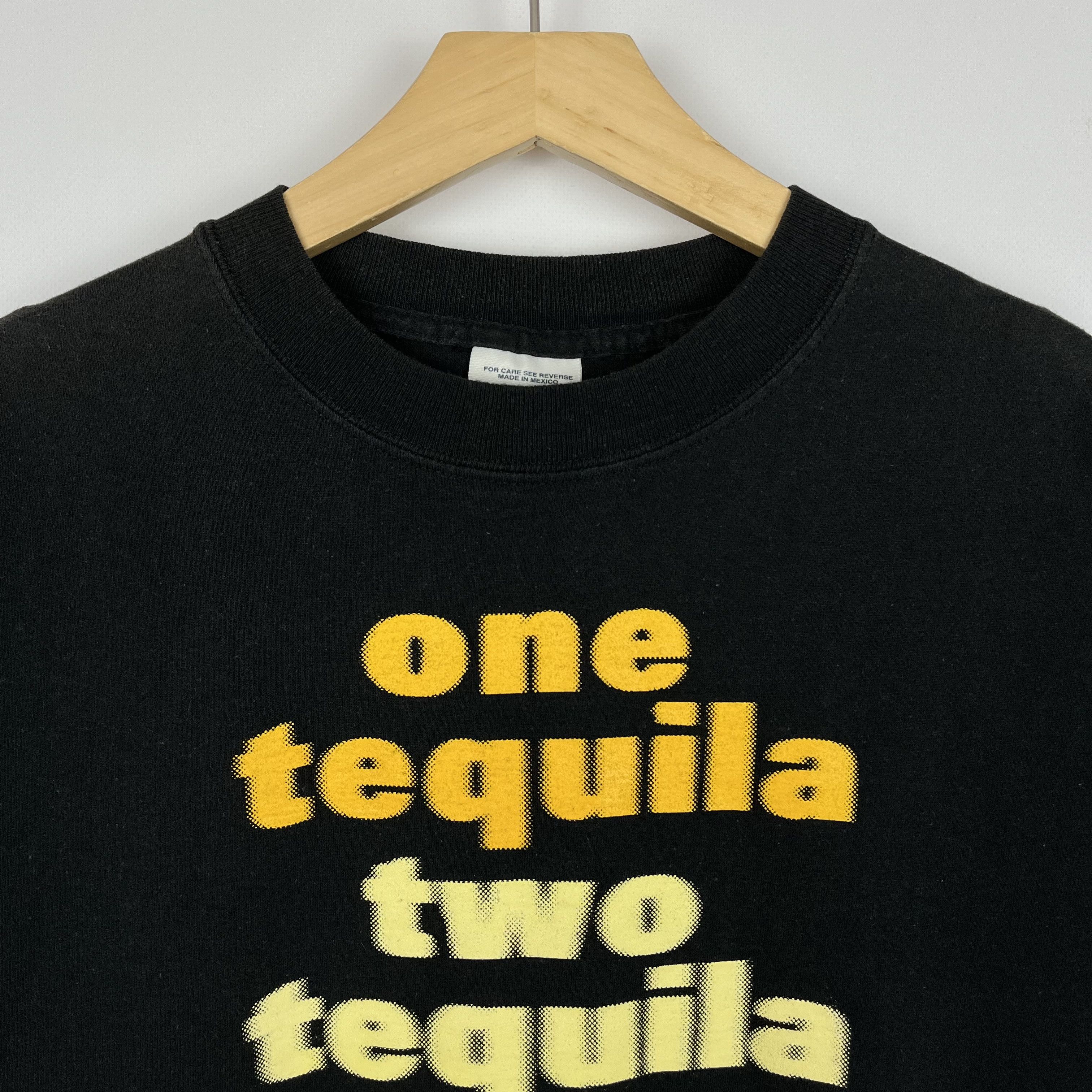 Vintage Vintage One Two Tree Tequila Sunfaded Funny T Shirt 90’s Size US L / EU 52-54 / 3 - 6 Thumbnail