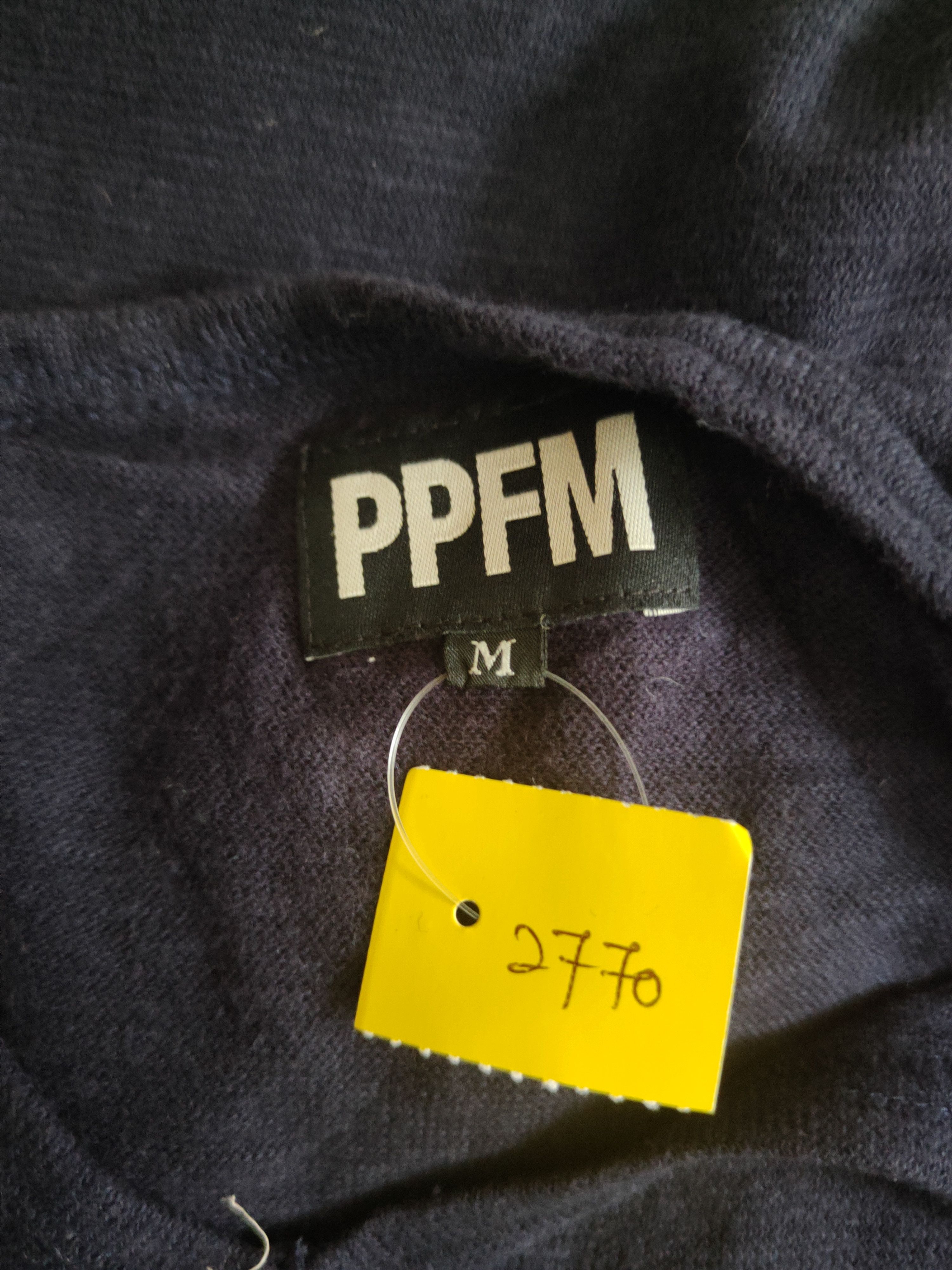 Japanese Brand DL PPFM Navy Short Sleeve T-shirt #2770 Size M / US 6-8 / IT 42-44 - 12 Thumbnail