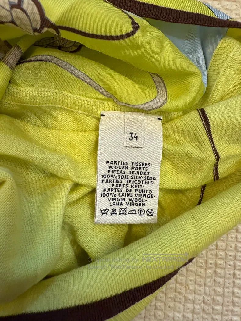 Hermes Hermes Silk women's sleeveless vest Size XXS / US 00 / IT 34 - 3 Thumbnail