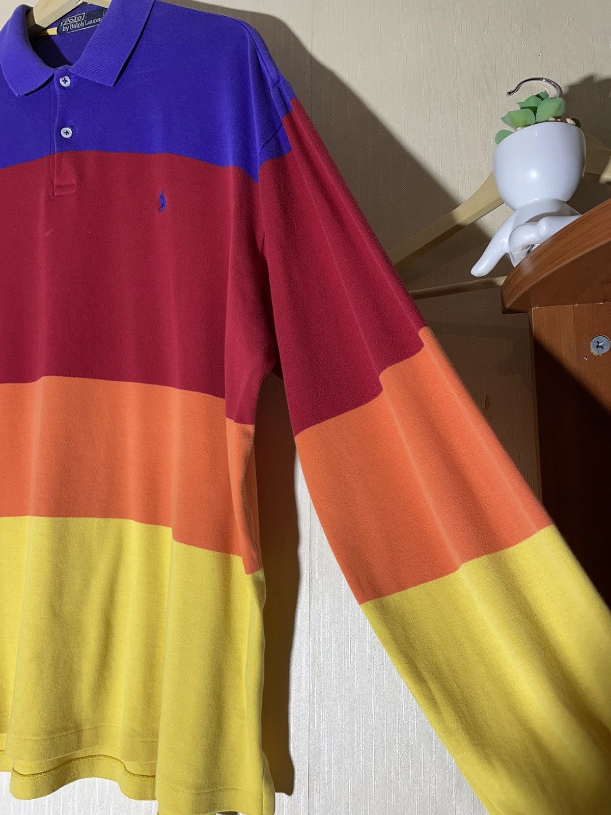 Polo Ralph Lauren × Vintage Polo Ralph Lauren vintage rugby jersey 90s Size US XL / EU 56 / 4 - 6 Thumbnail