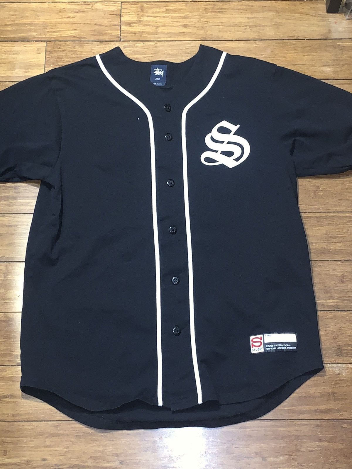 STUSSY TEAM JERSEY 80 S ブラック Team Jersey 80 – Black | Tops | Stüssy Japan