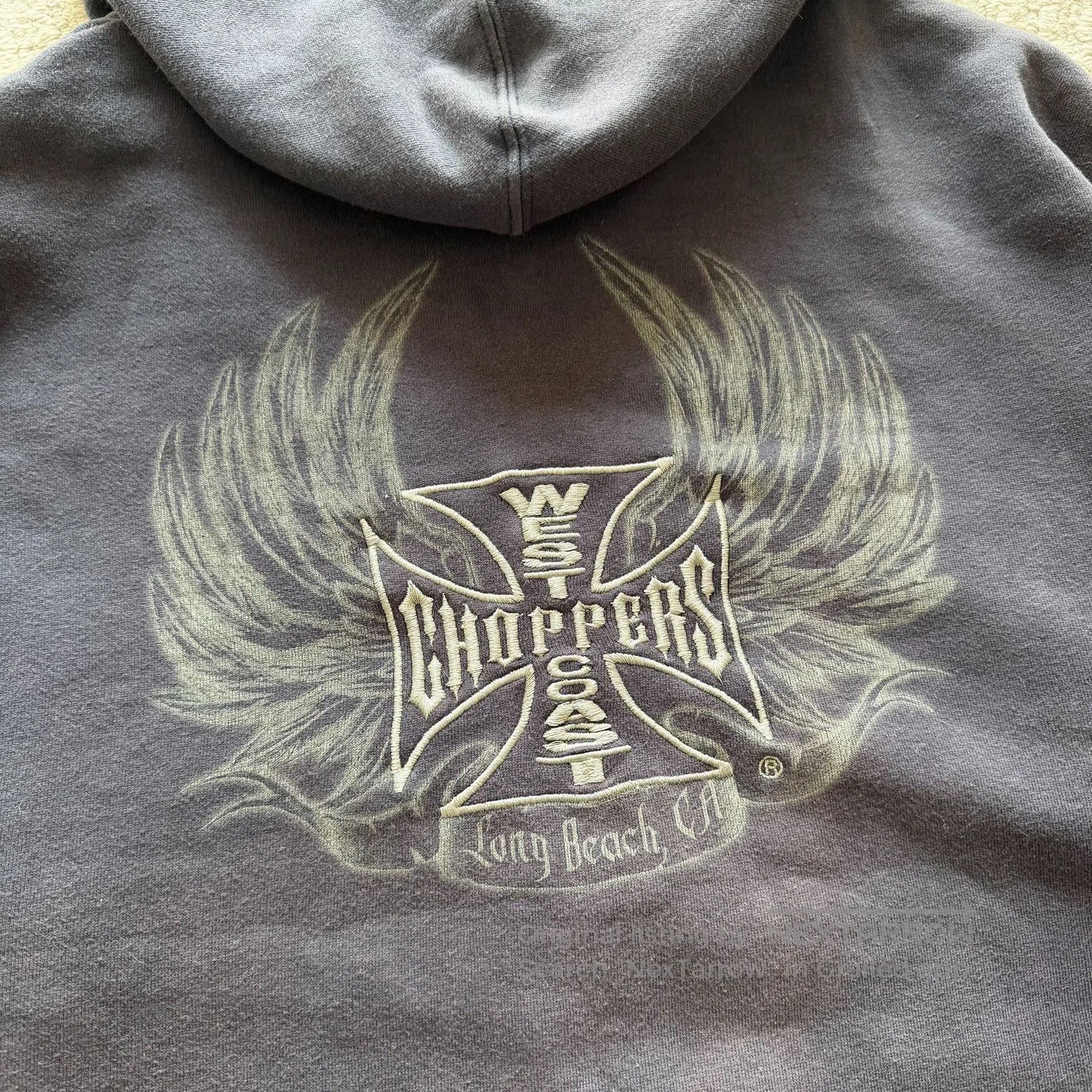 Vintage Vintage West Coast Choppers Zip Up Hoodie 00s. Size US M / EU 48-50 / 2 - 5 Thumbnail