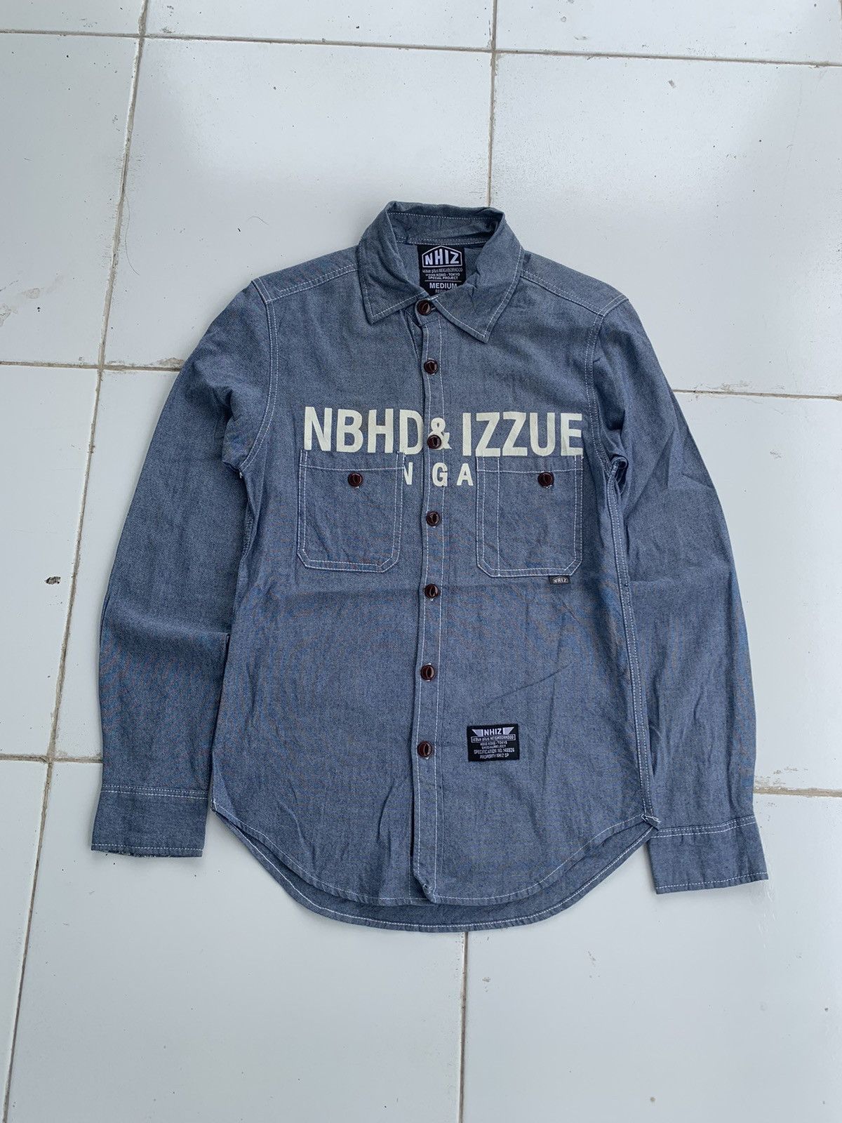 Neighborhood Button ups neighborhood x izzue spesial project Size US M / EU 48-50 / 2 - 1 Thumbnail