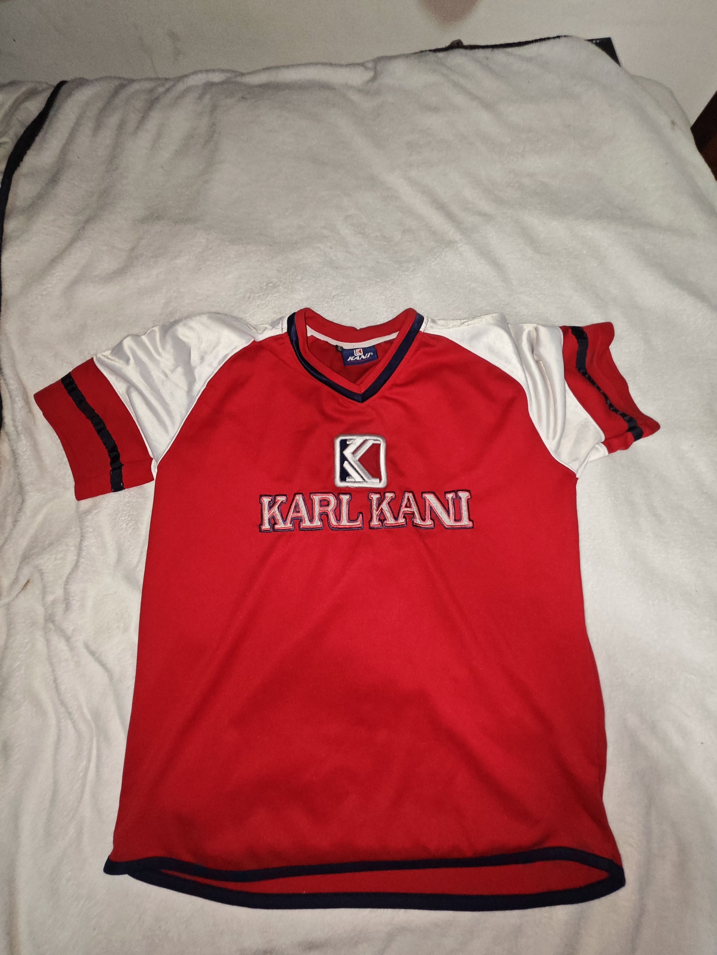 Karl Kani Jersey Karl Kani xl oldschool Size US XL / EU 56 / 4 - 1 Thumbnail