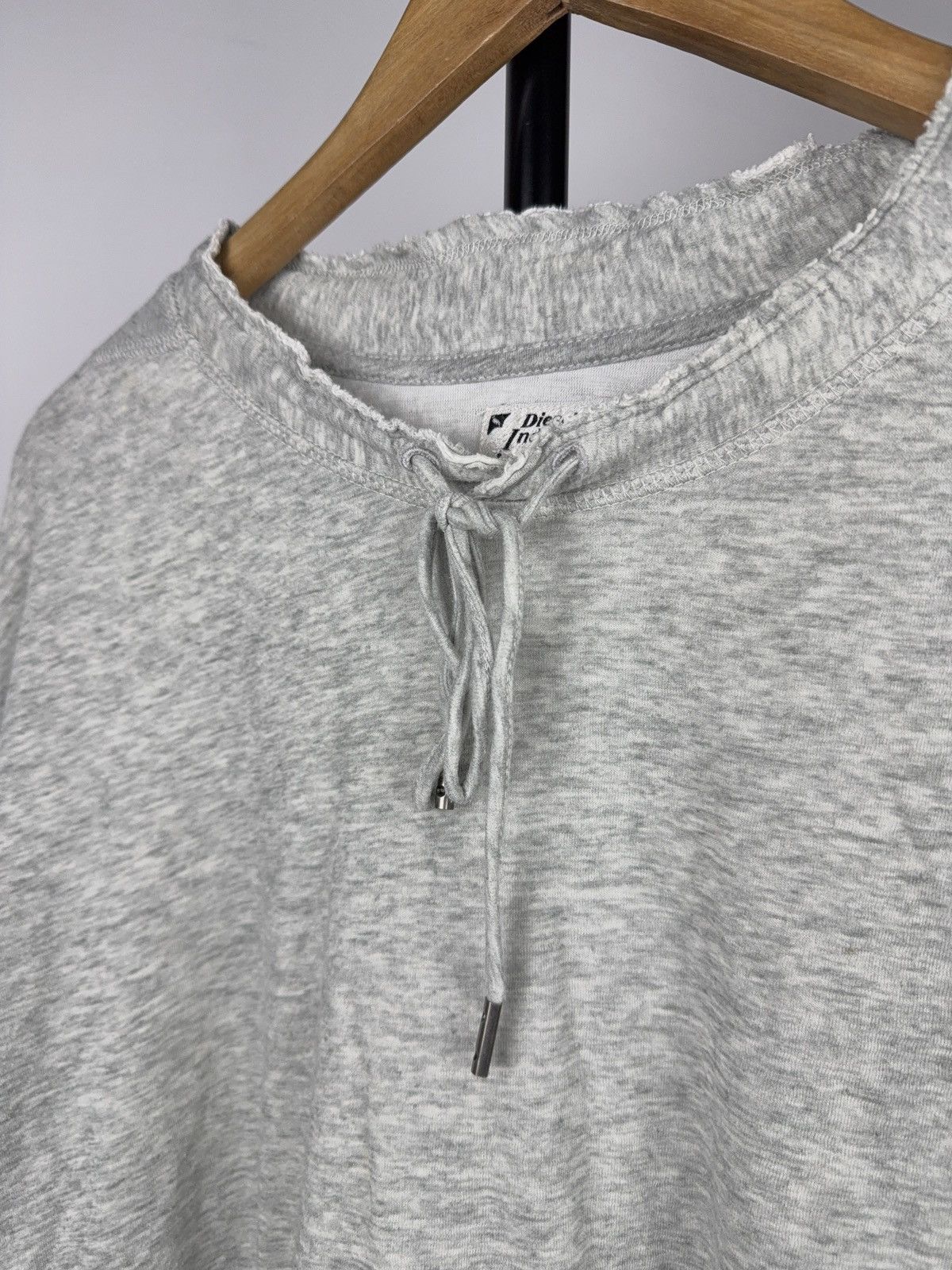 Diesel Luxury Vintage Diesel Industry Raw Neck Long Sleeve Shirt Size US XXL / EU 58 / 5 - 4 Thumbnail