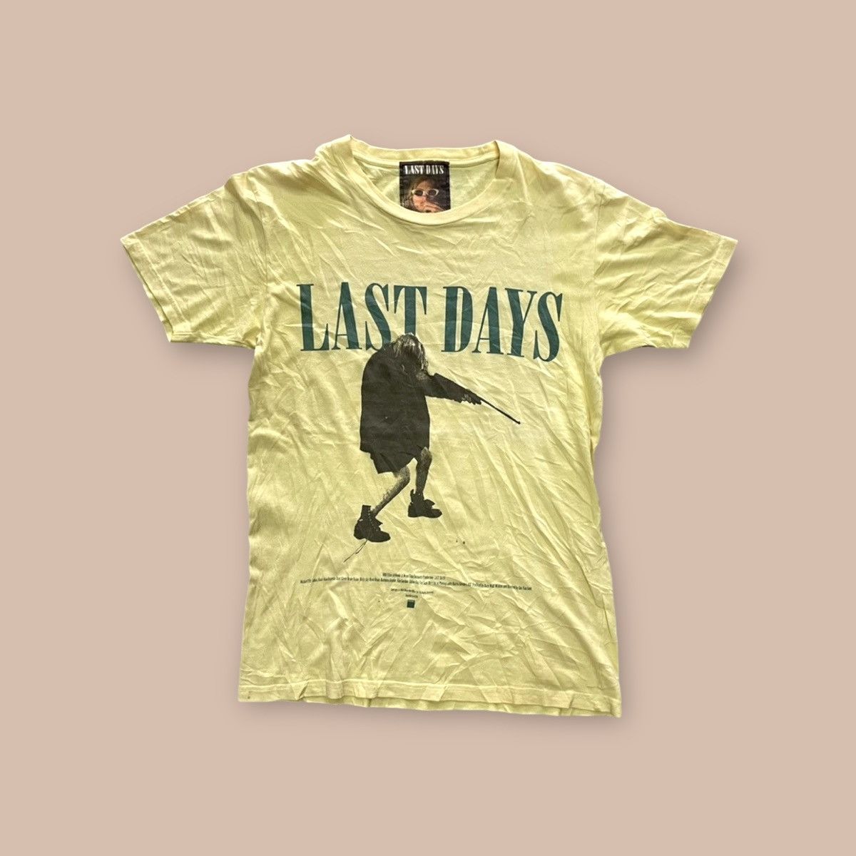 Narcotic GDC Nacotic GDC X 2004 “LAST DAYS” Kurt Cobain Movies Promo Tee Size US S / EU 44-46 / 1 - 1 Thumbnail
