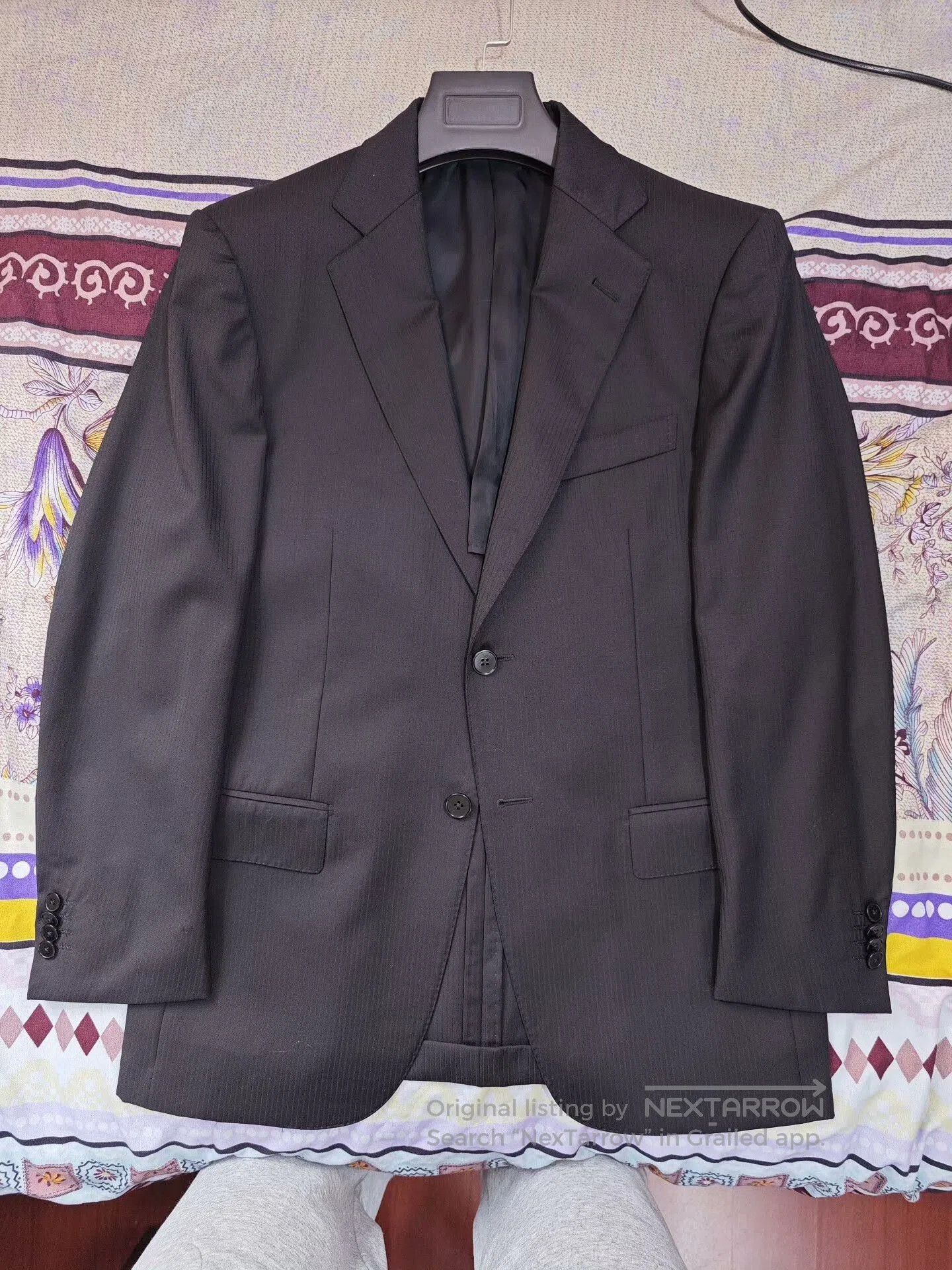 Ermenegildo Zegna Zegna Wool Silk Blend Suit Jacket. Size US S / EU 44-46 / 1 - 5 Thumbnail