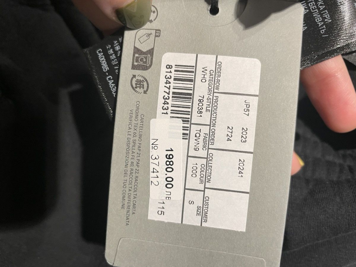 Balenciaga COTTON SWEATPANTS IN BLACK Size 26" / US 2 / IT 38 - 8 Thumbnail