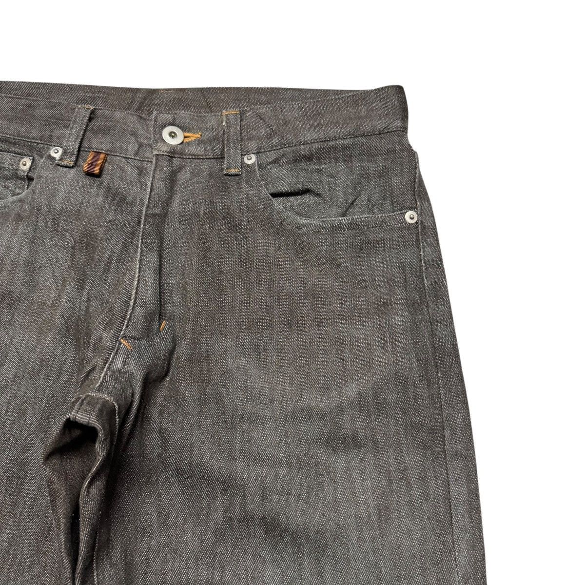 Melrose Men's Melrose Brown Denim Flare Jeans Hedi slimane style Size US 30 / EU 46 - 5 Thumbnail