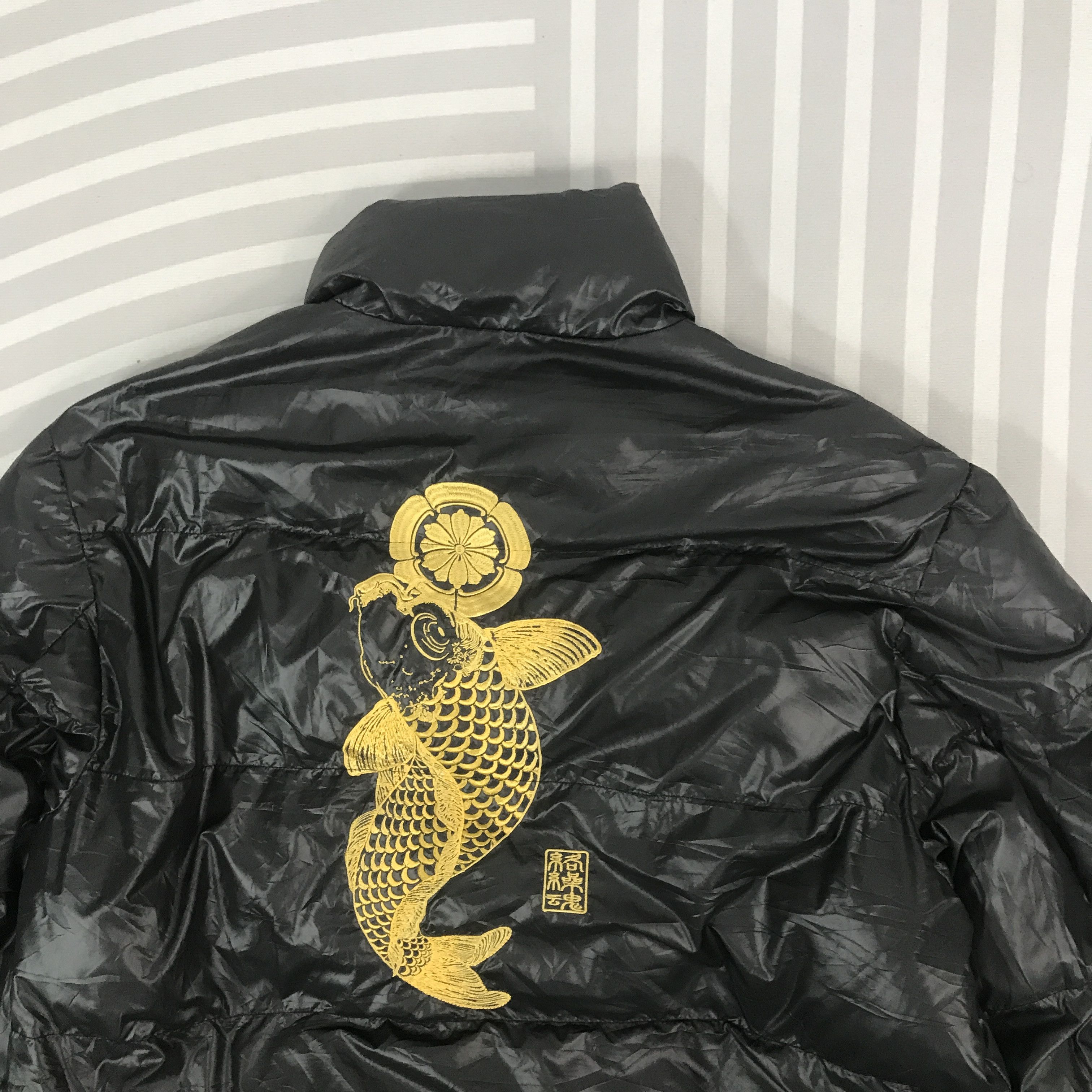 Japanese Brand × Vintage Vintage Karakuri Tamashi x Crutch co. puffer Jacket Size US XL / EU 56 / 4 - 4 Thumbnail